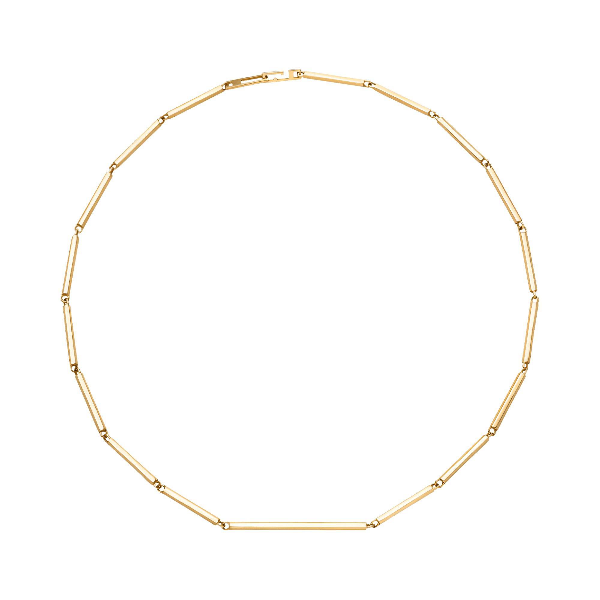 Sunray necklace - Sunray Gold Bar Chain Necklace - The Future Rocks - 1