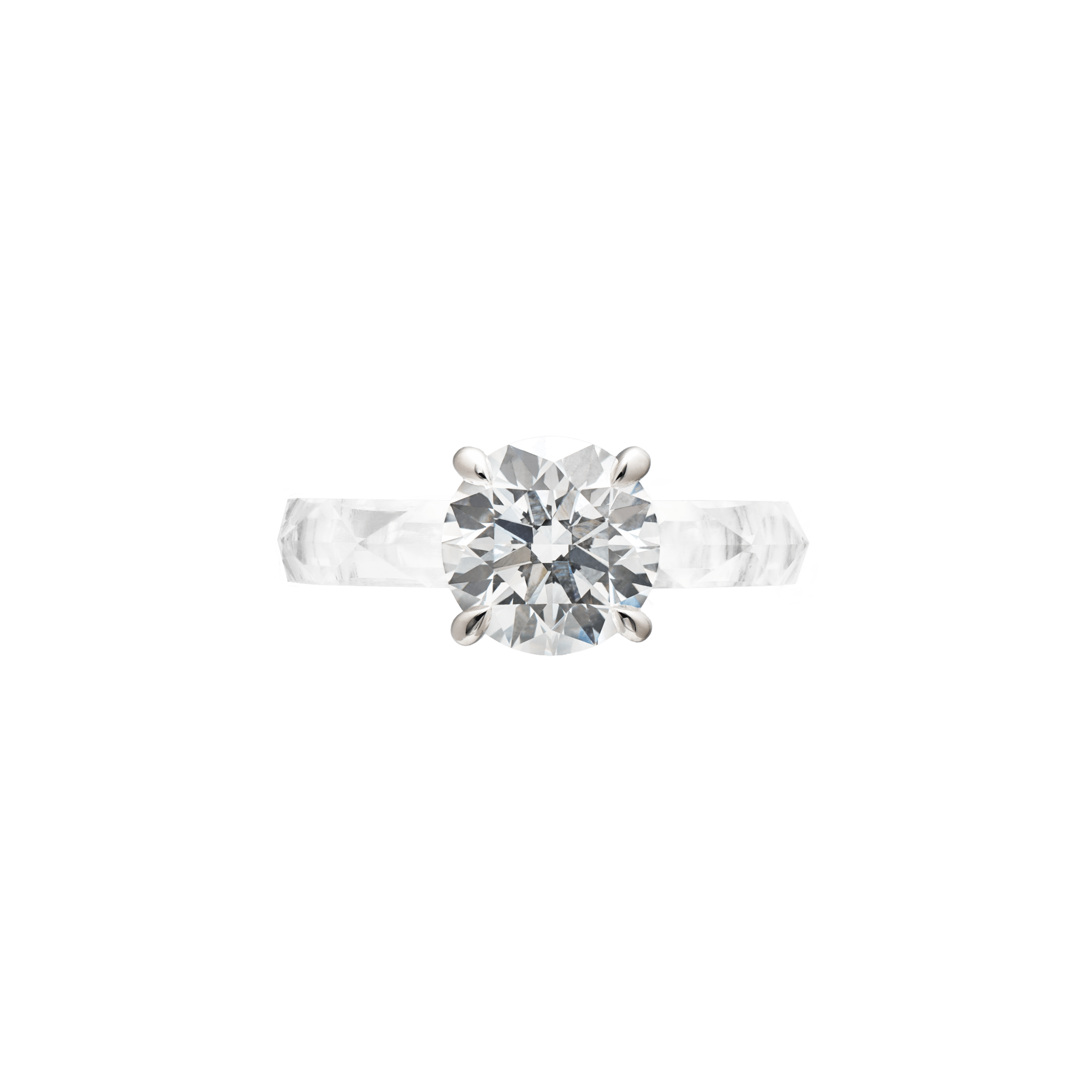 THE RING - Round - THE RING - 2ct Round Cut Lab-Grown Diamond IGI Certified - The Future Rocks - 1