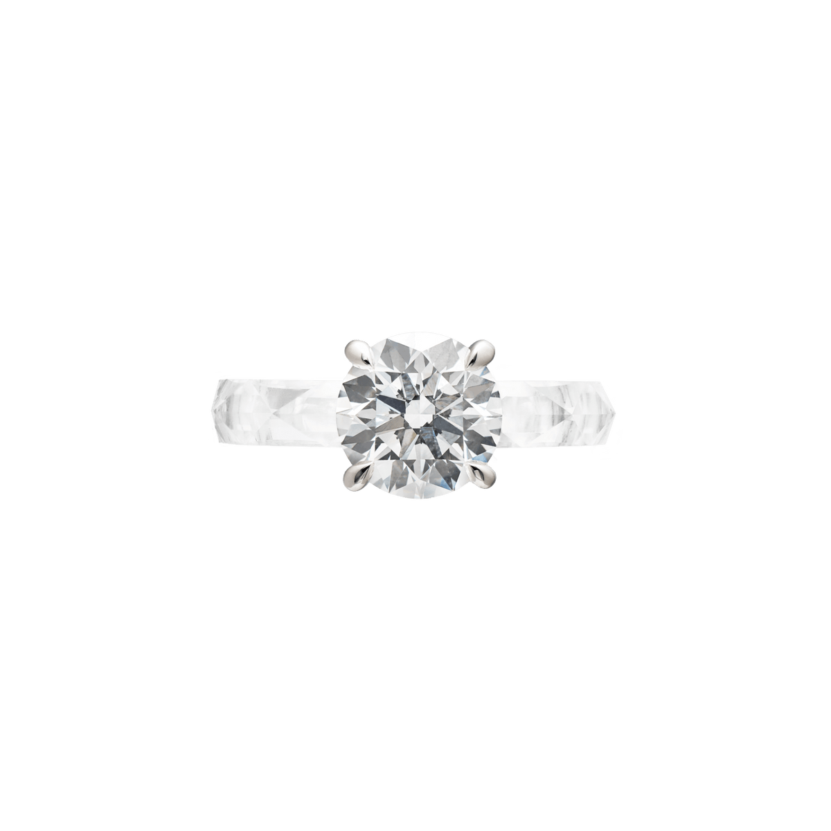 THE RING - Round - THE RING - 2ct Round Cut Lab-Grown Diamond IGI Certified - The Future Rocks - 1
