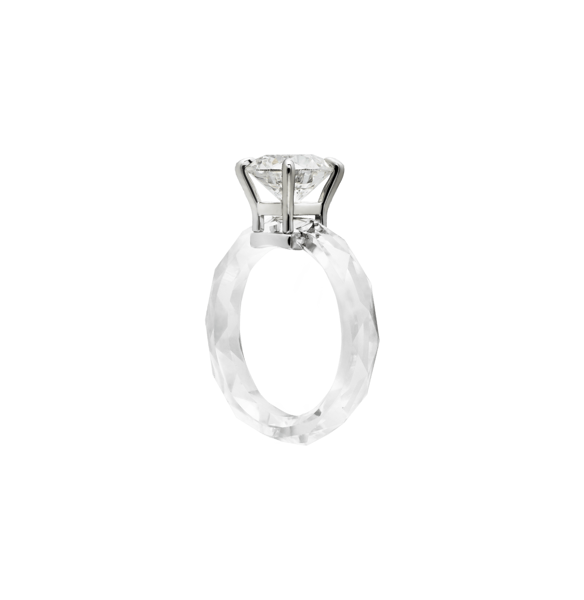 THE RING - Round - THE RING - 2ct Round Cut Lab-Grown Diamond IGI Certified - The Future Rocks - 6