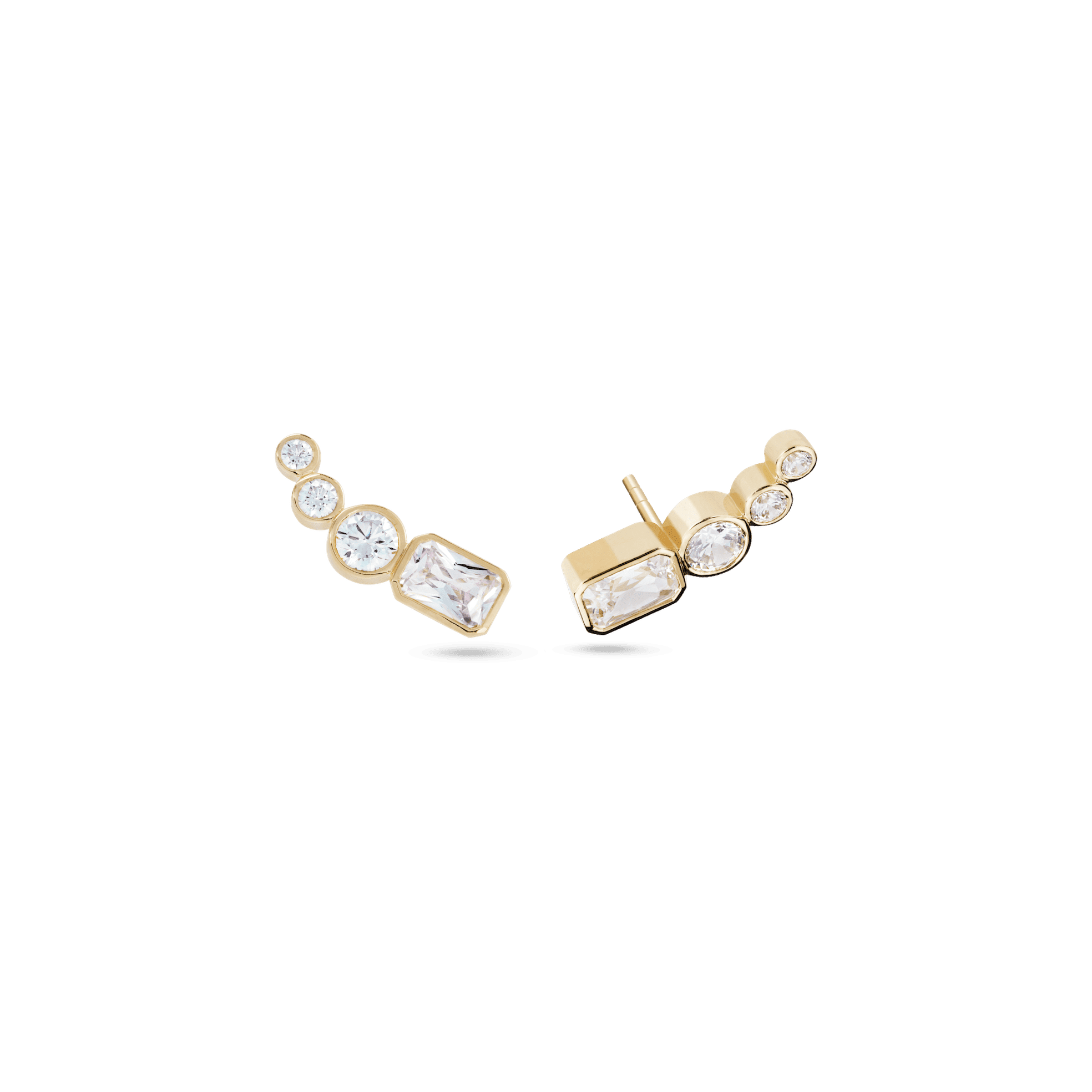 Thea diamond ear pin - Lab-Grown Diamond Ear Pin - The Future Rocks - 1