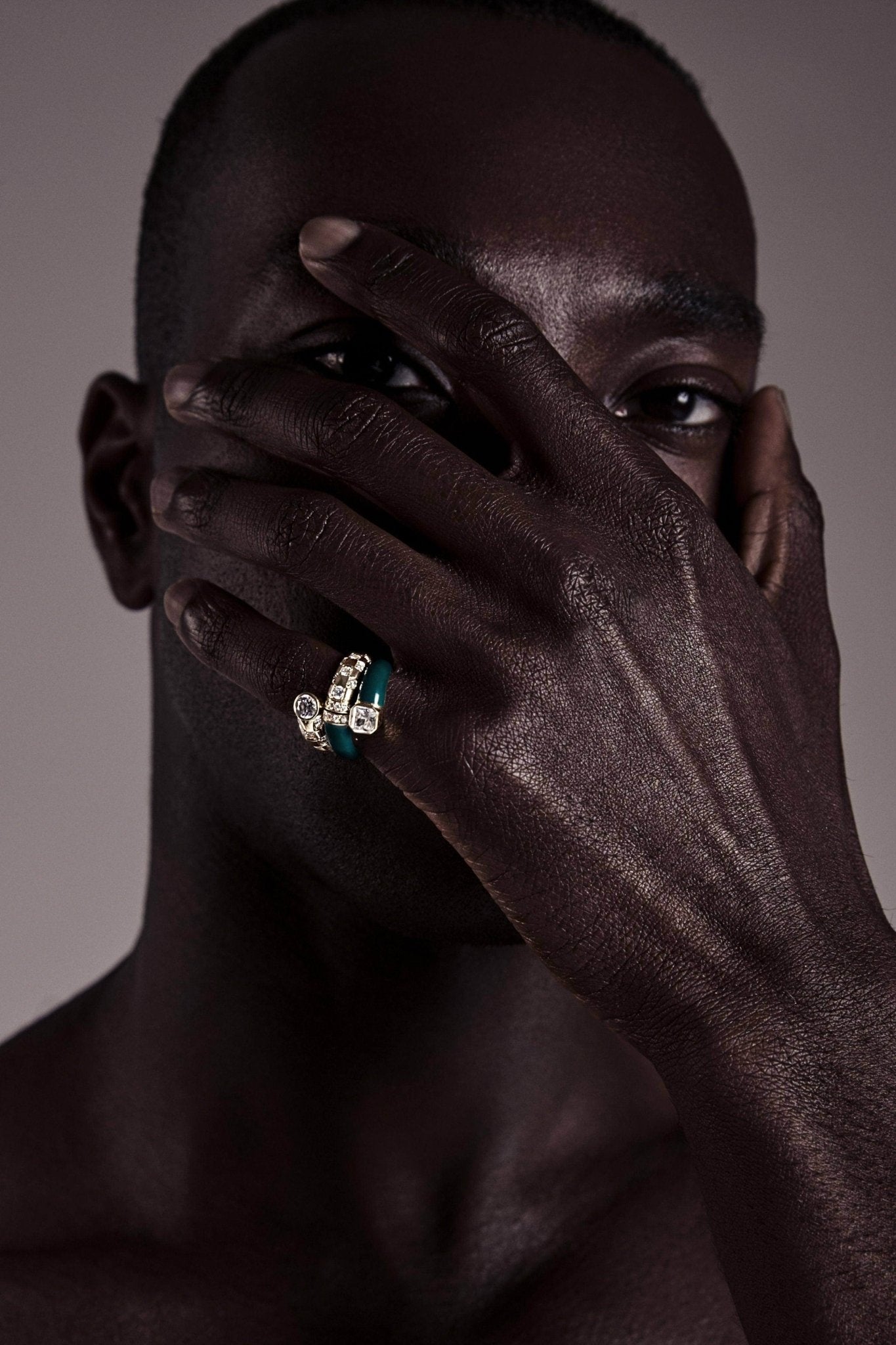 Toi et moi checkerboard asscher ring - Toi et Moi Checkerboard Asscher Diamond Ring - The Future Rocks - 4