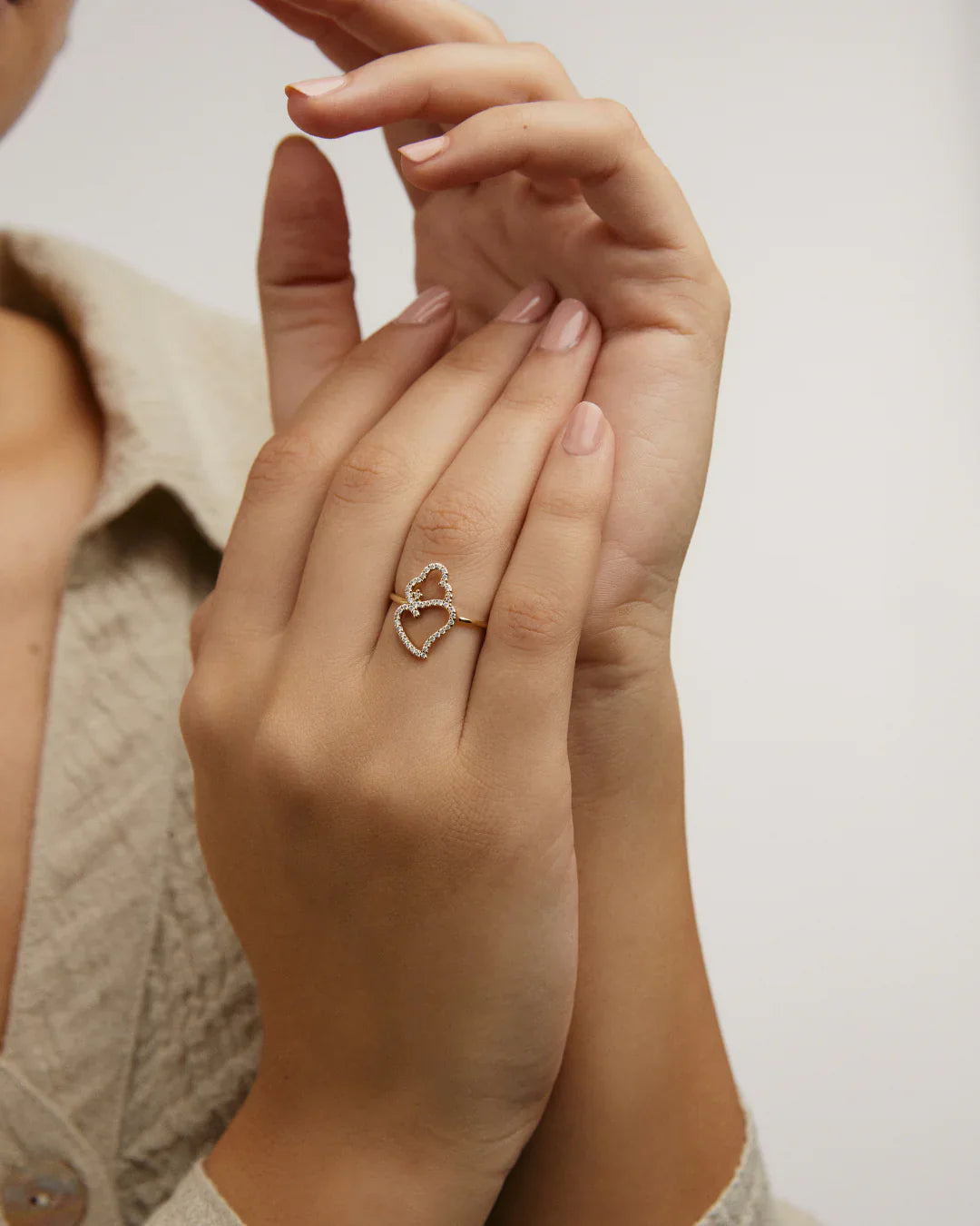 Viana ring - Heart Shaped Ring - The Future Rocks - 4