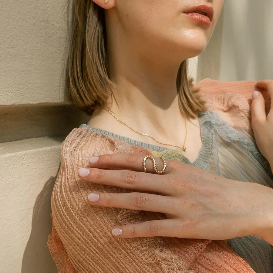 Wave ring - Lab-Grown Diamond Wave Ring - The Future Rocks - 6