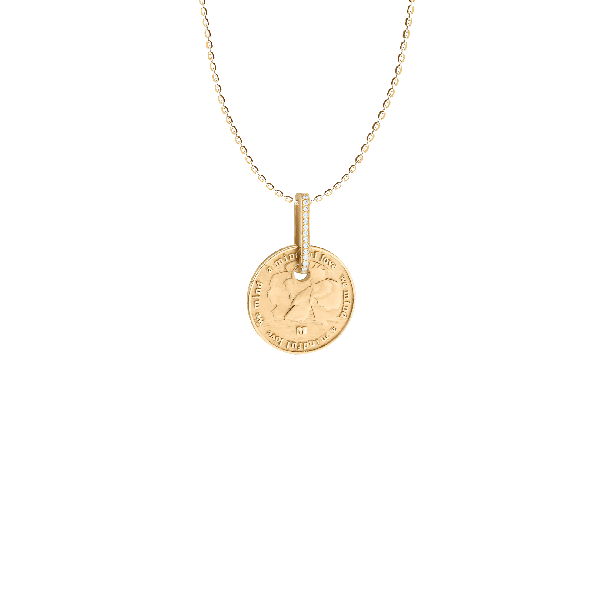 Wild flowers pendant necklace - Wild Flowers Diamond Pendant Necklace - The Future Rocks - 1