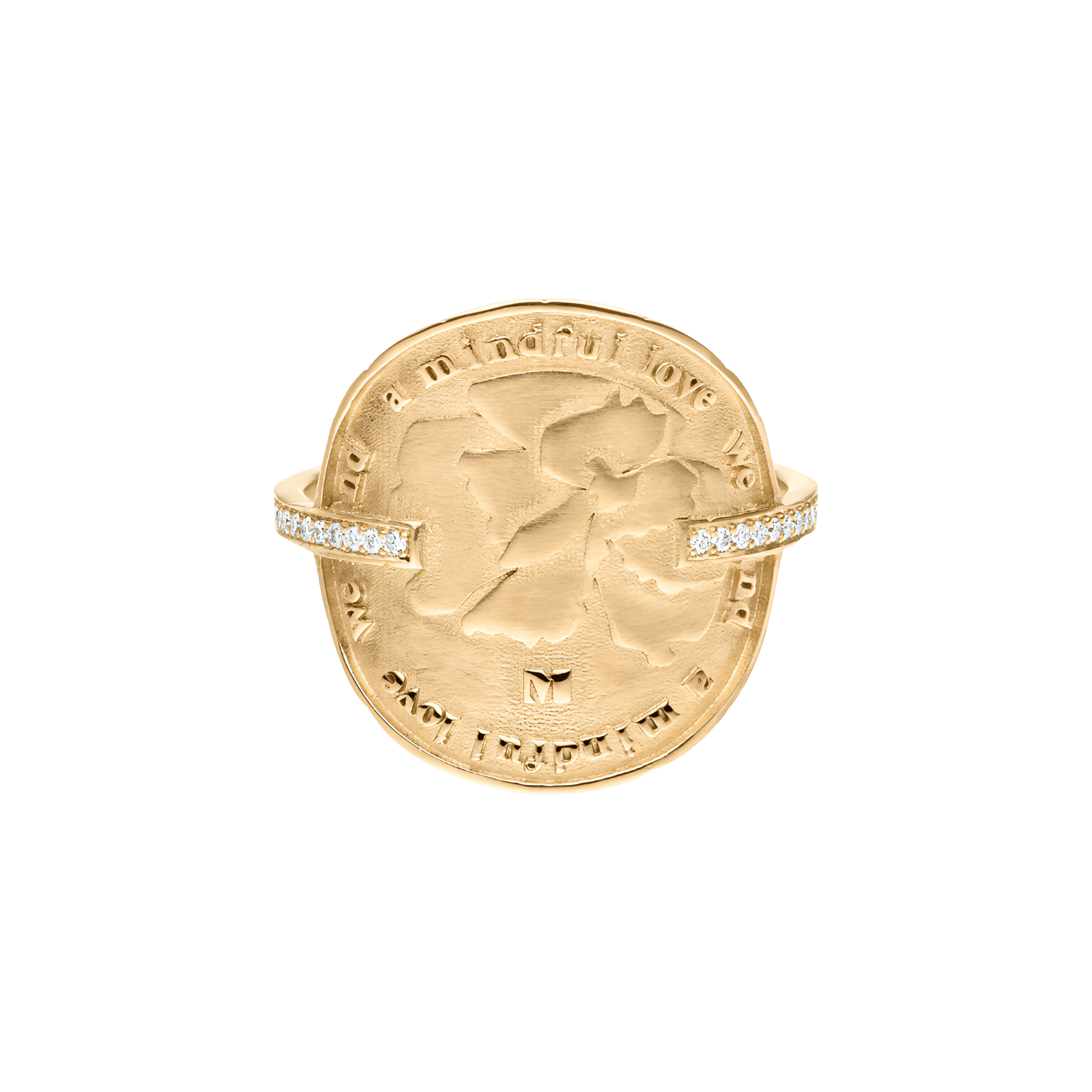 Wild flowers ring - 18K Recycled Gold Wild Flowers Ring - The Future Rocks - 1