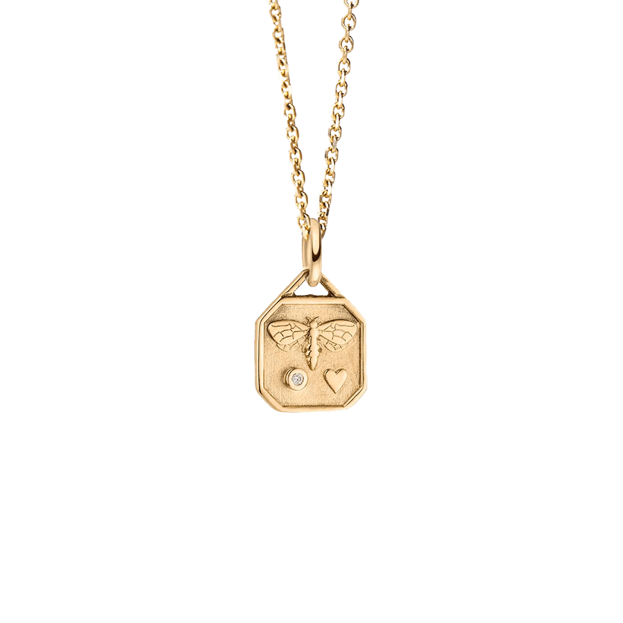 World gold day bee necklace - World gold day bee necklace - The Future Rocks - 1