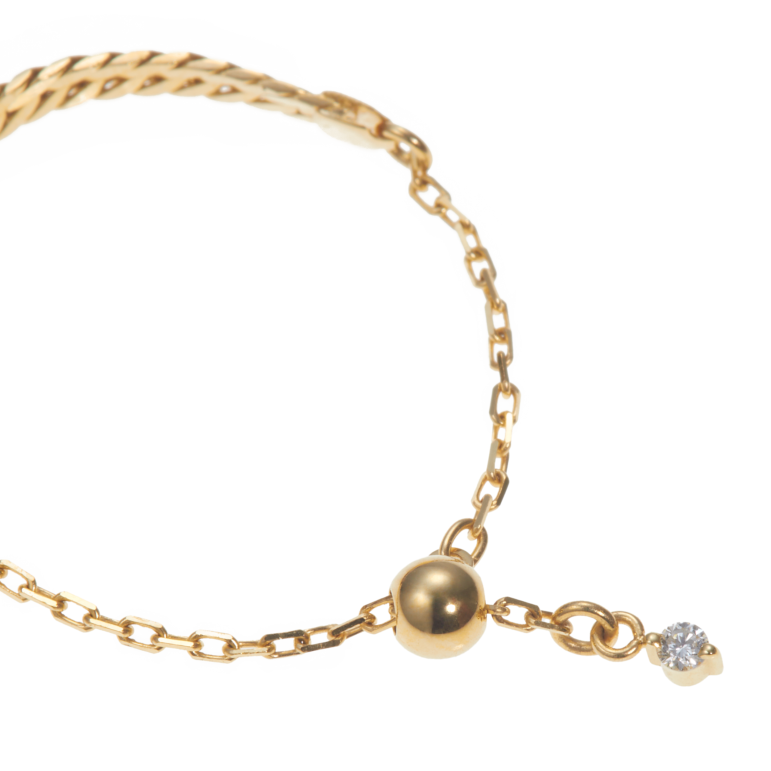 Herringbone chain ring - Herringbone Chain Ring -  The Future Rocks -    3