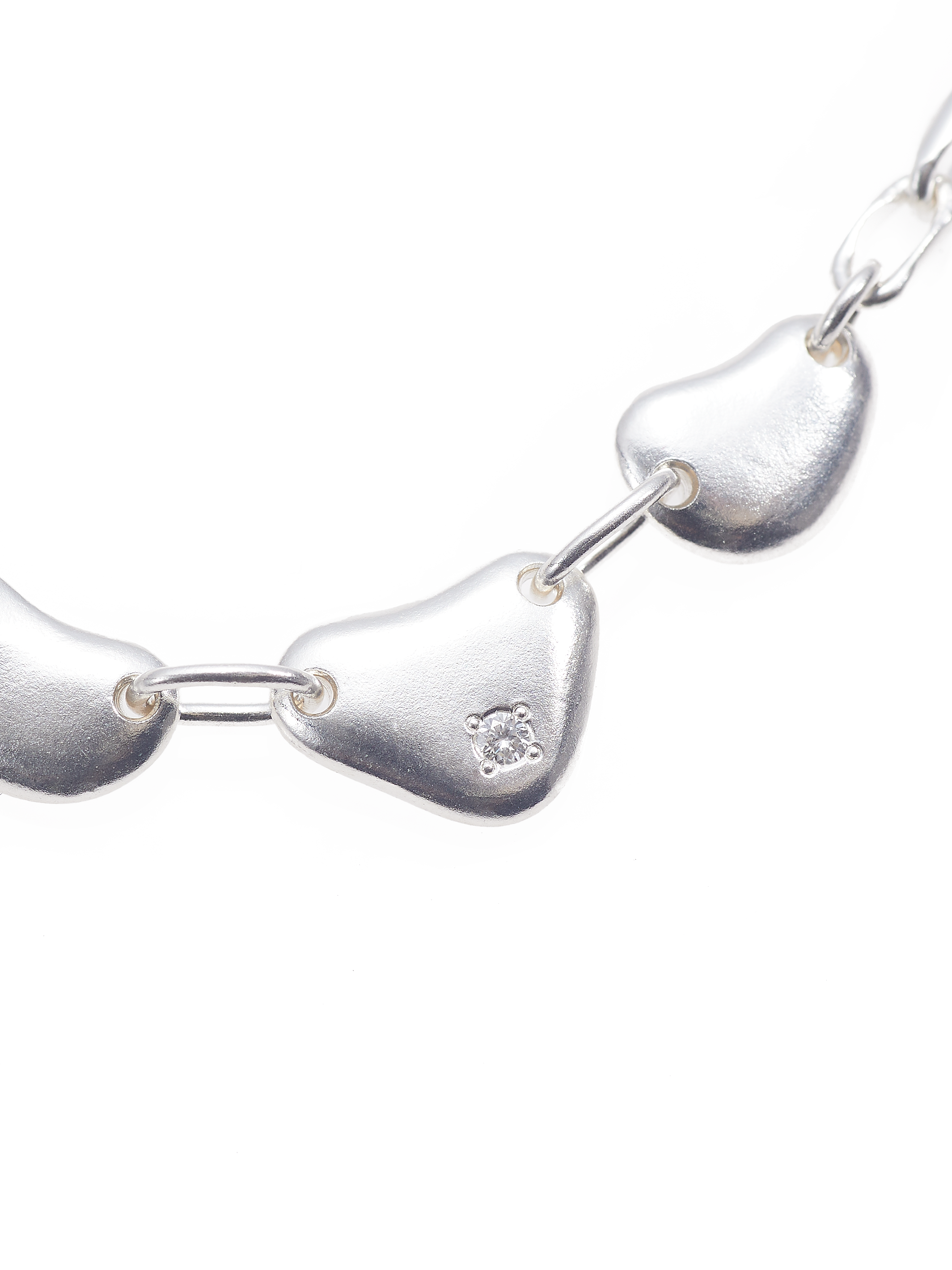 Water necklace - Water Sterling Silver Necklace -  The Future Rocks -    3