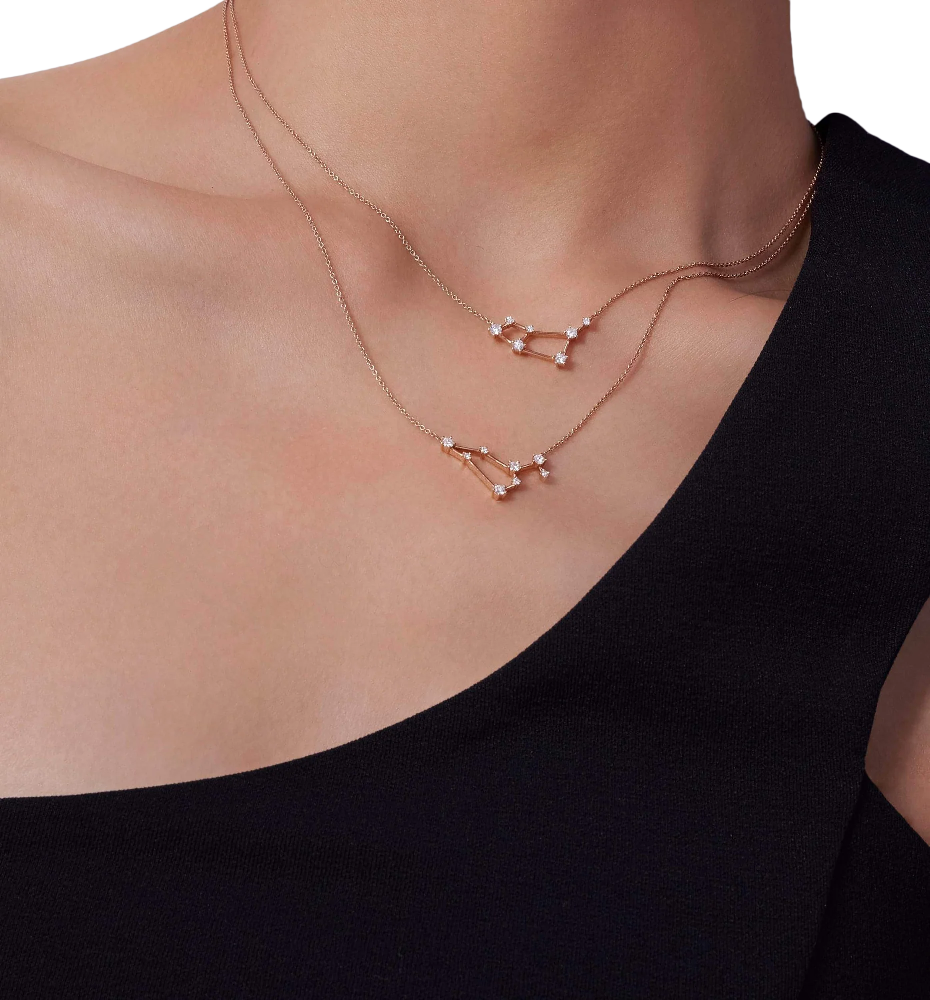  Aquarius necklace - Aquarius Zodiac Necklace -  The Future Rocks -    4 