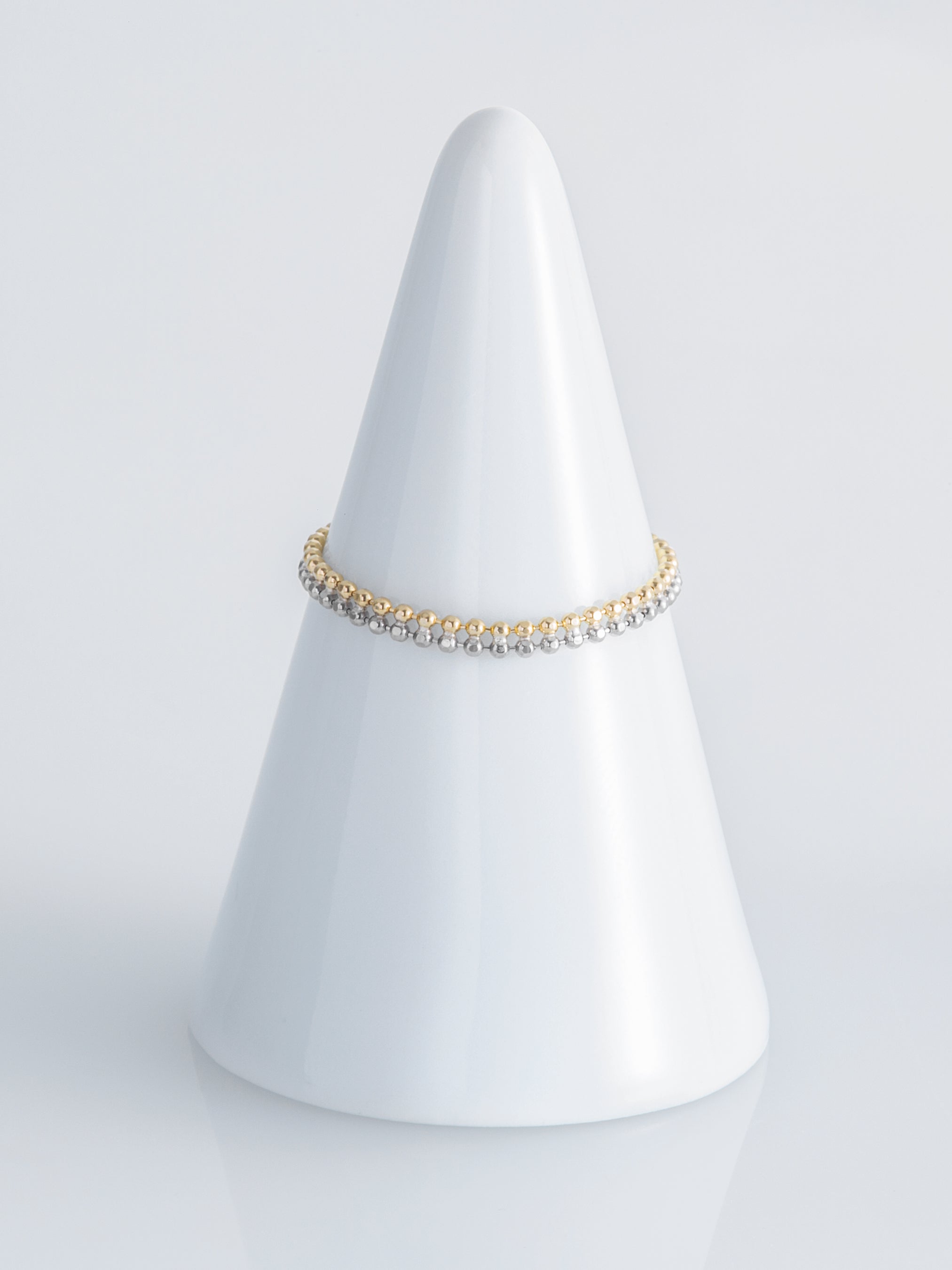  Pixel vertical symmetry ring duo - Pixel Vertical Symmetry Duo Ring -  The Future Rocks -    4 