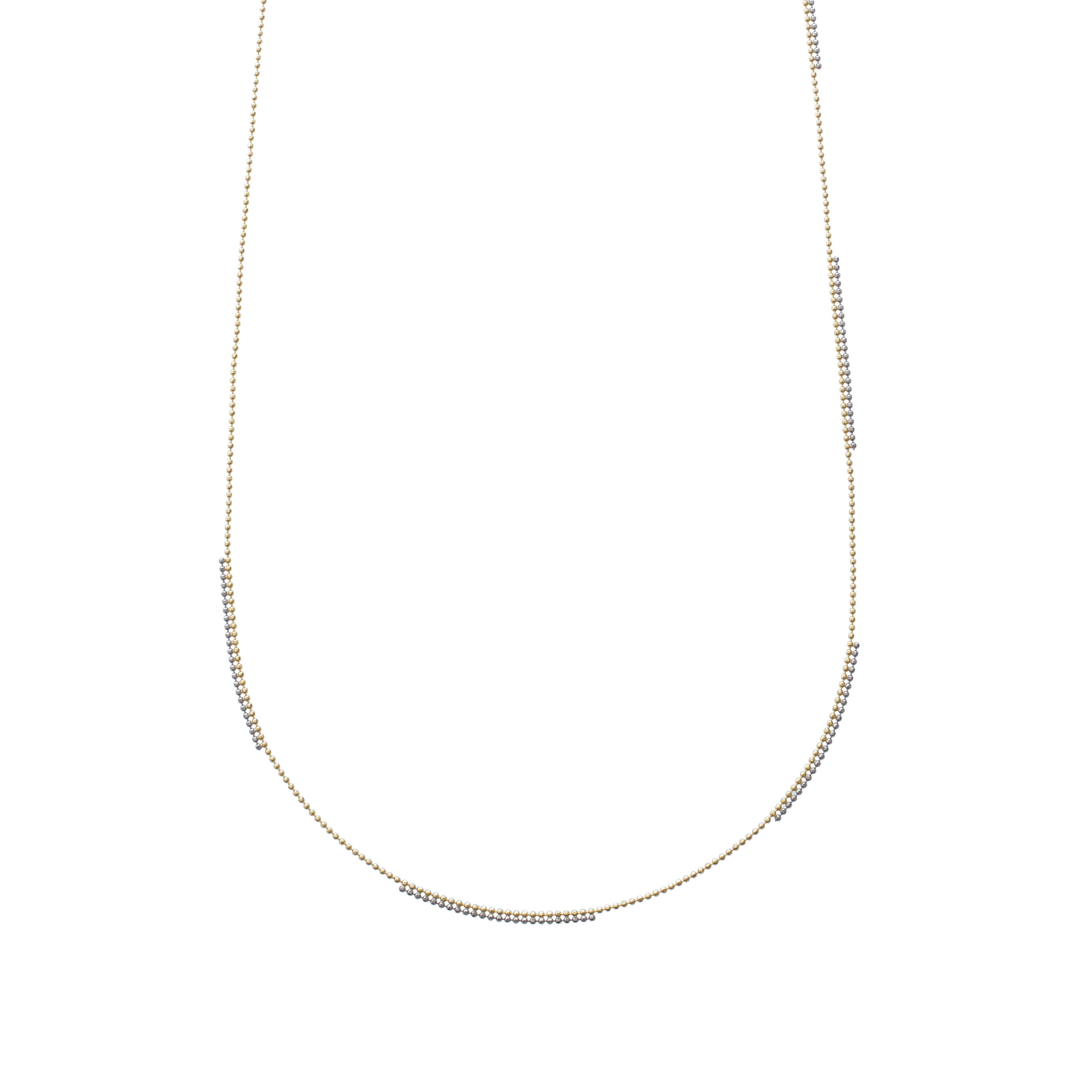  Pixel station chain necklace - Pixel Station Mixed Metal Chain Necklace -  The Future Rocks -    1 