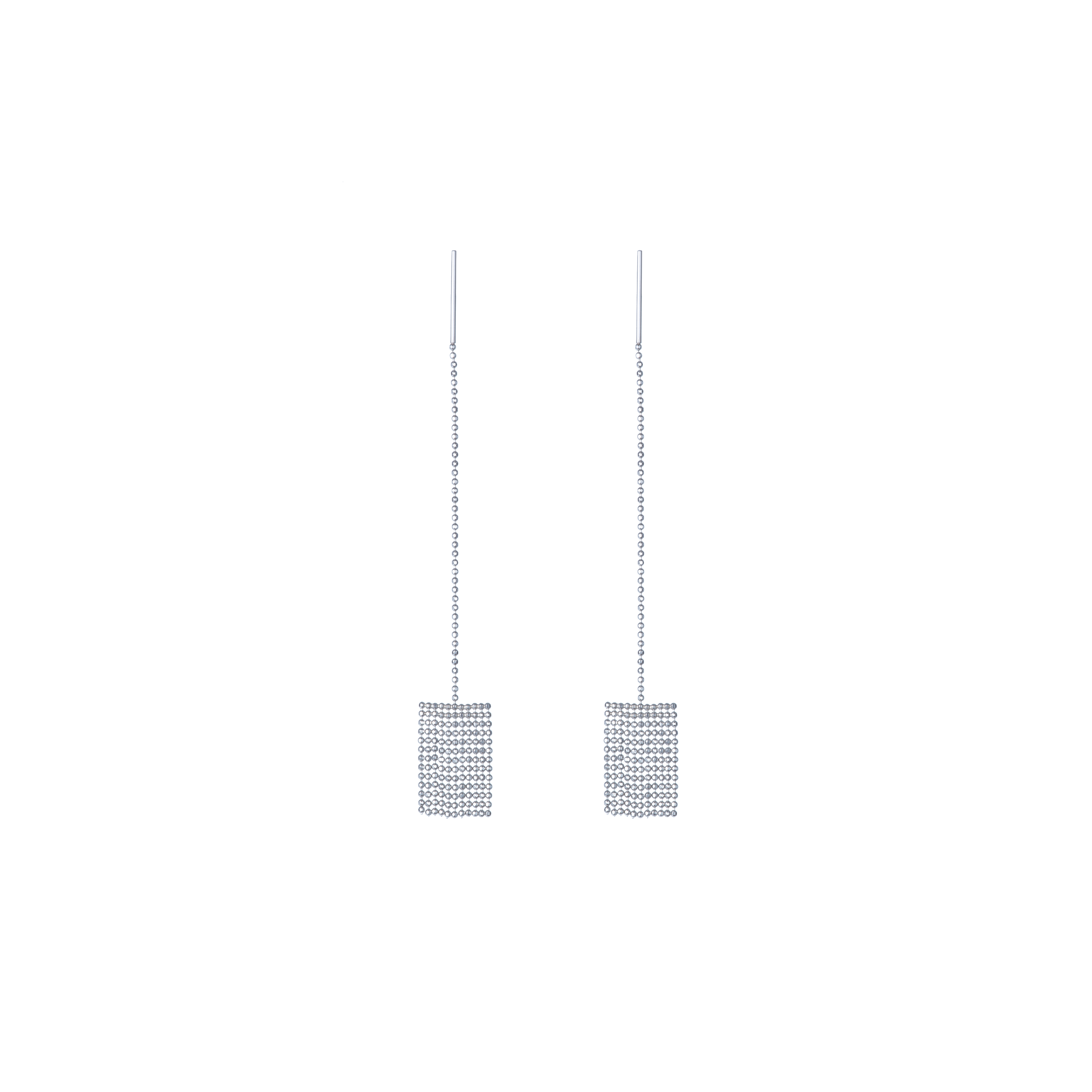 Pixel chain earring - Pixel Chain Earring -  The Future Rocks -    6