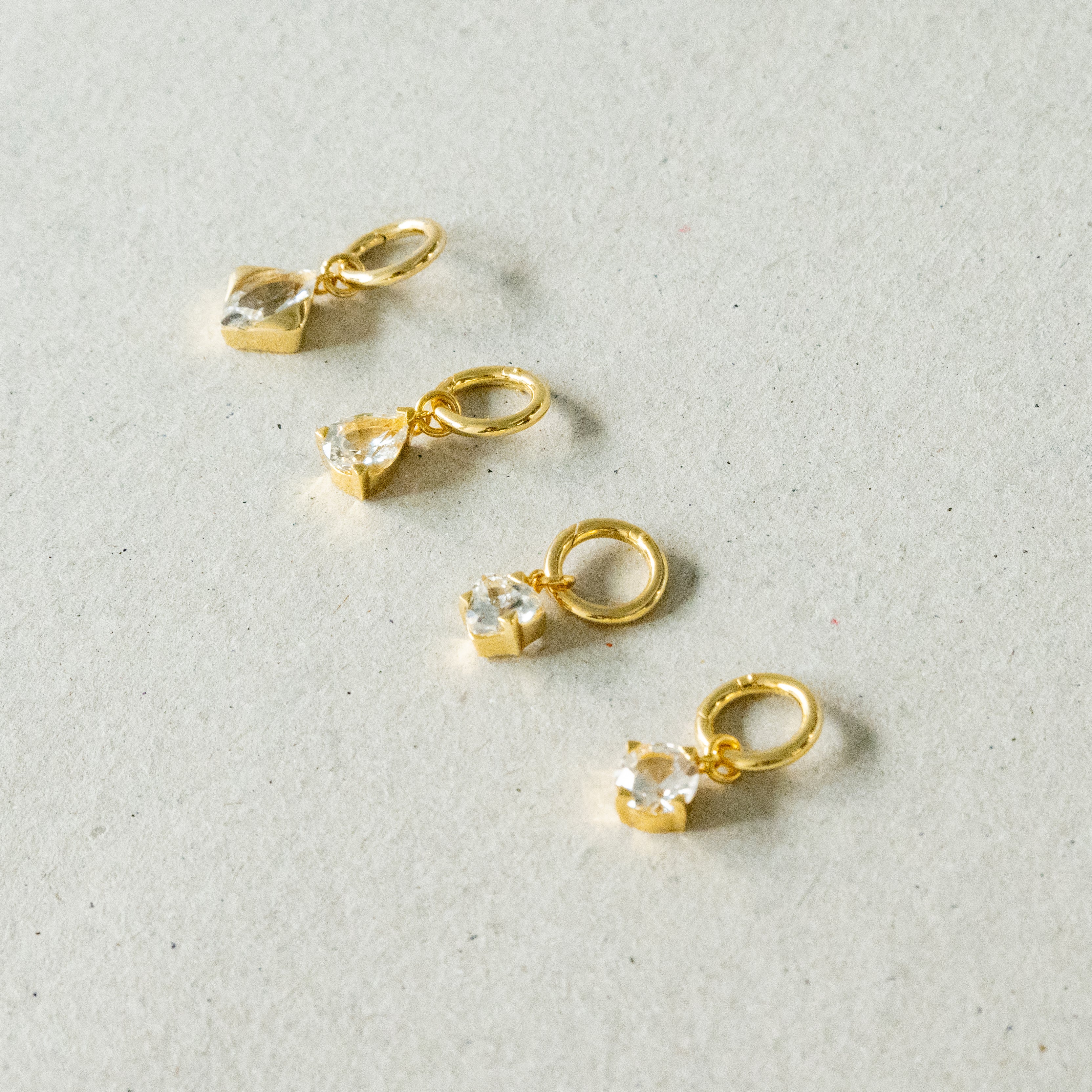 Solitaire charms - Solitaire Sapphire Charms -  The Future Rocks -    2
