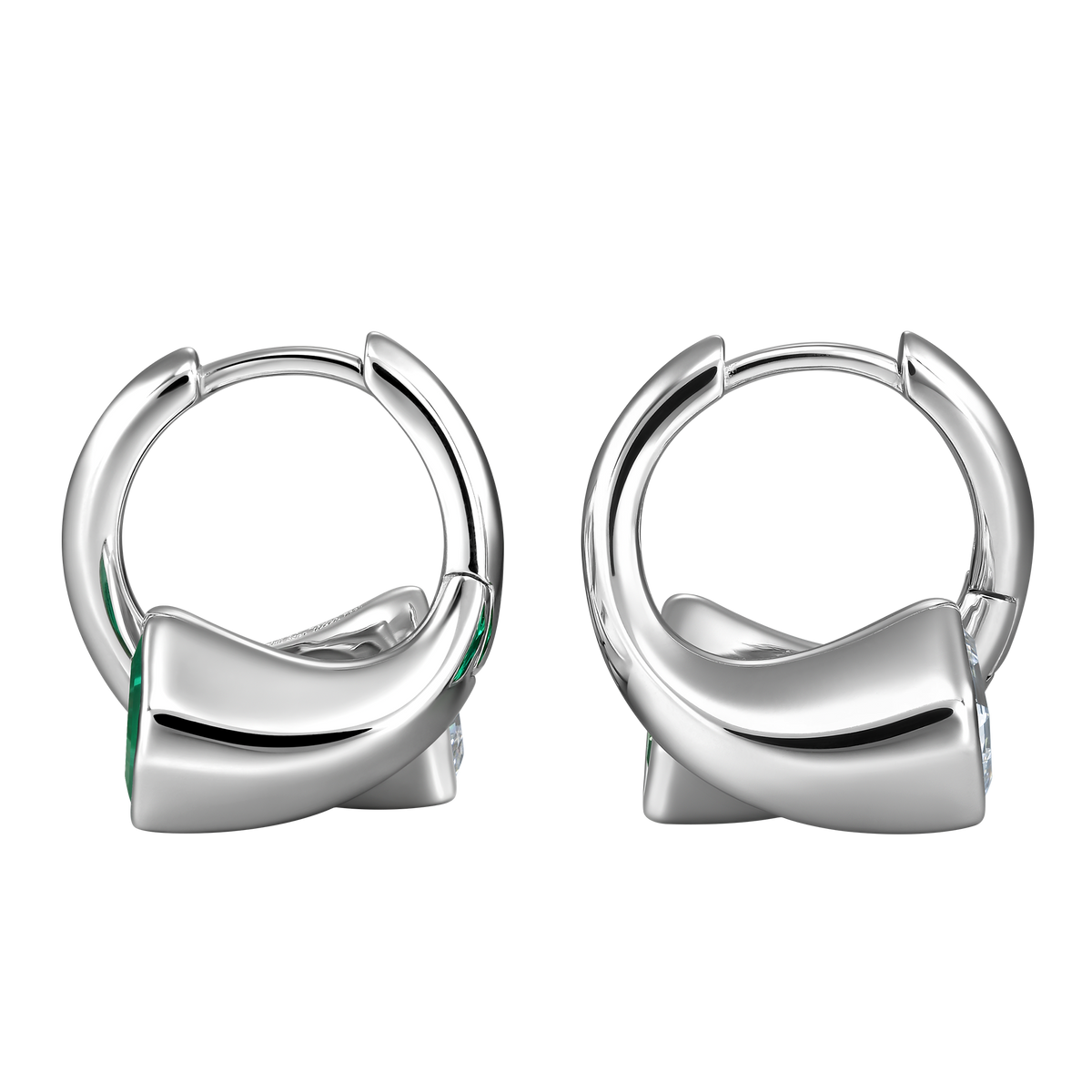 Nova reversible huggie earrings - Nova reversible huggie earrings -  The Future Rocks -    4