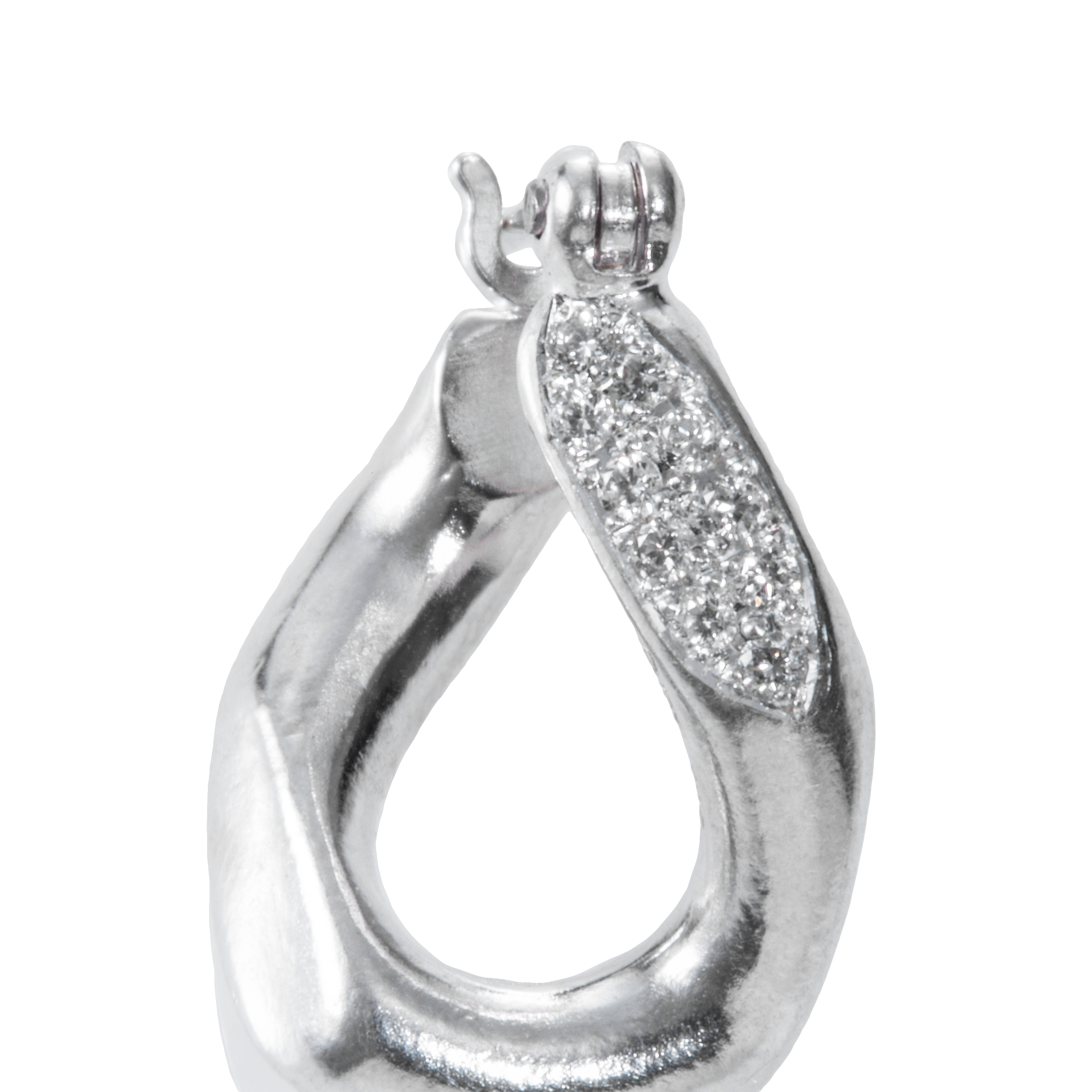 Kihei melee diamond earrings