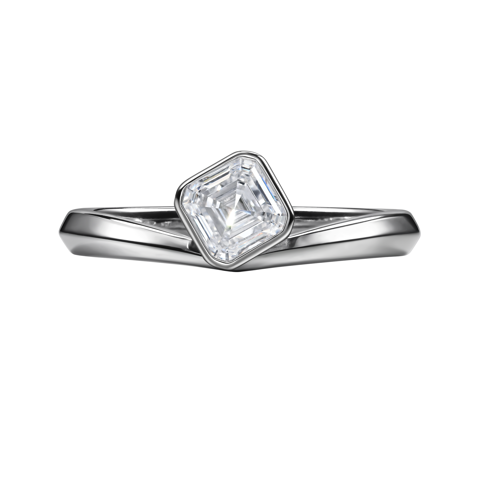 Nova solitaire ring with lgd - Nova solitaire ring with lgd -  The Future Rocks -    1