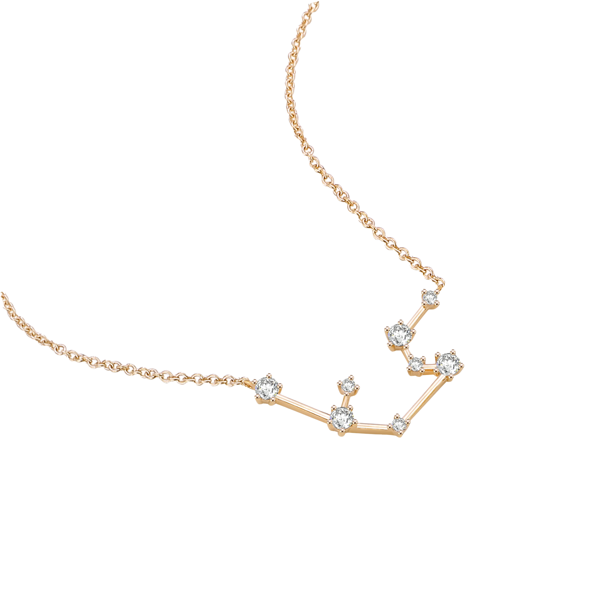  Aquarius necklace - Aquarius Zodiac Necklace -  The Future Rocks -    25 