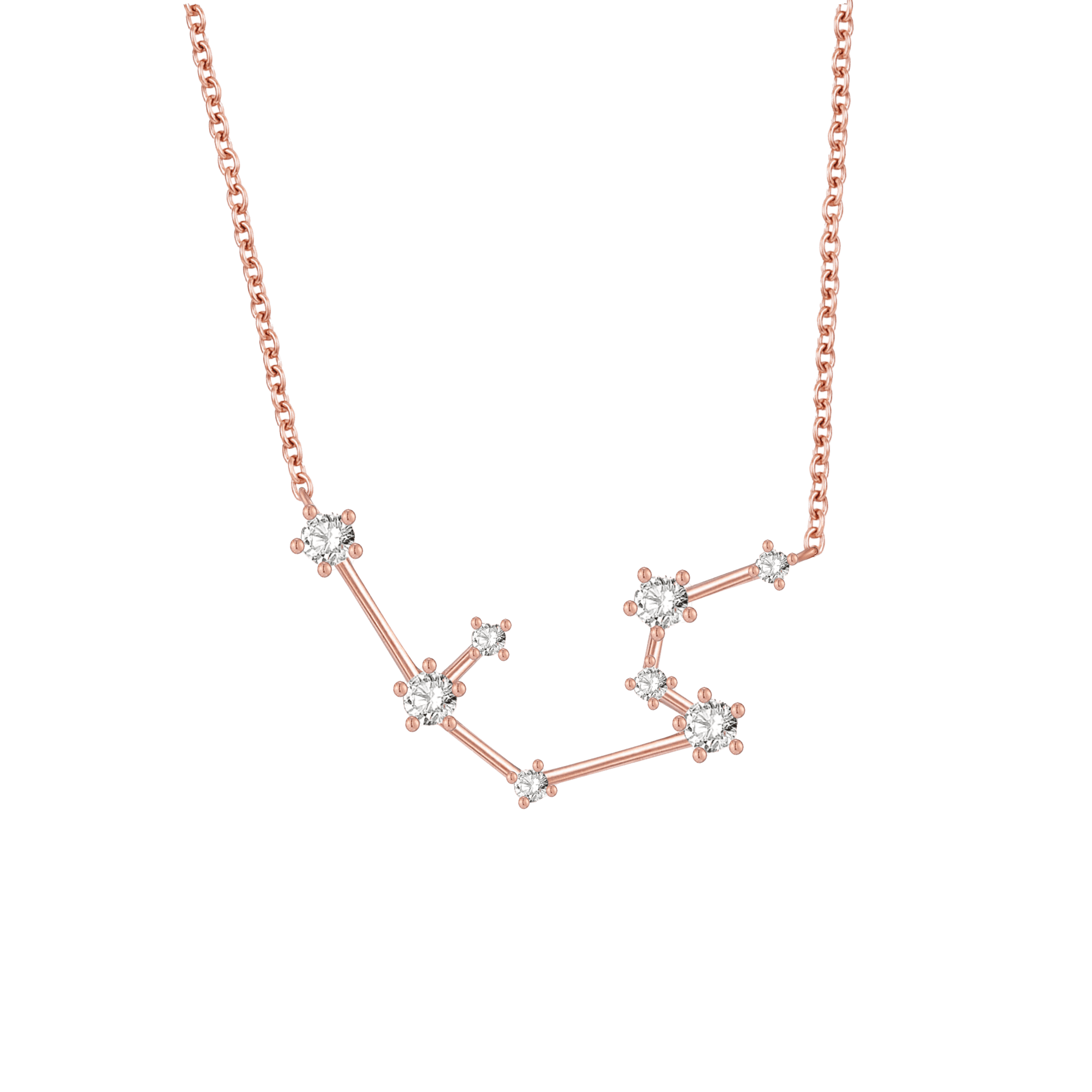  Aquarius necklace - Aquarius Zodiac Necklace -  The Future Rocks -    1 