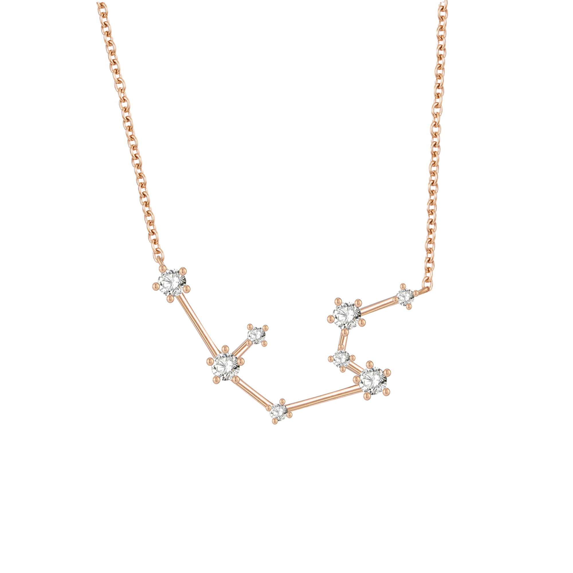  Aquarius necklace - Aquarius Zodiac Necklace -  The Future Rocks -    27 