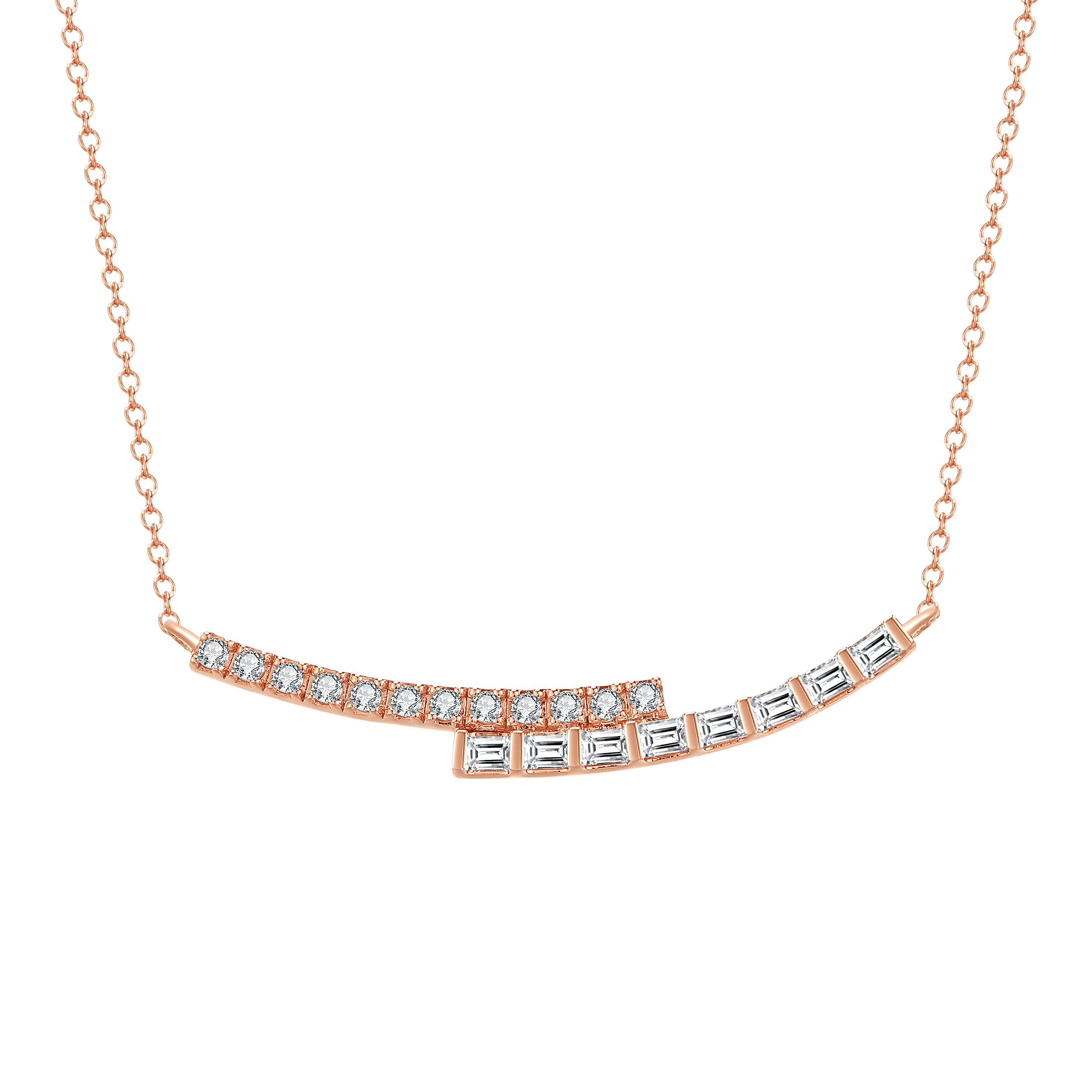 Ballerina princess necklace - Ballerina Princess Cut Diamond Necklace -  The Future Rocks -    9