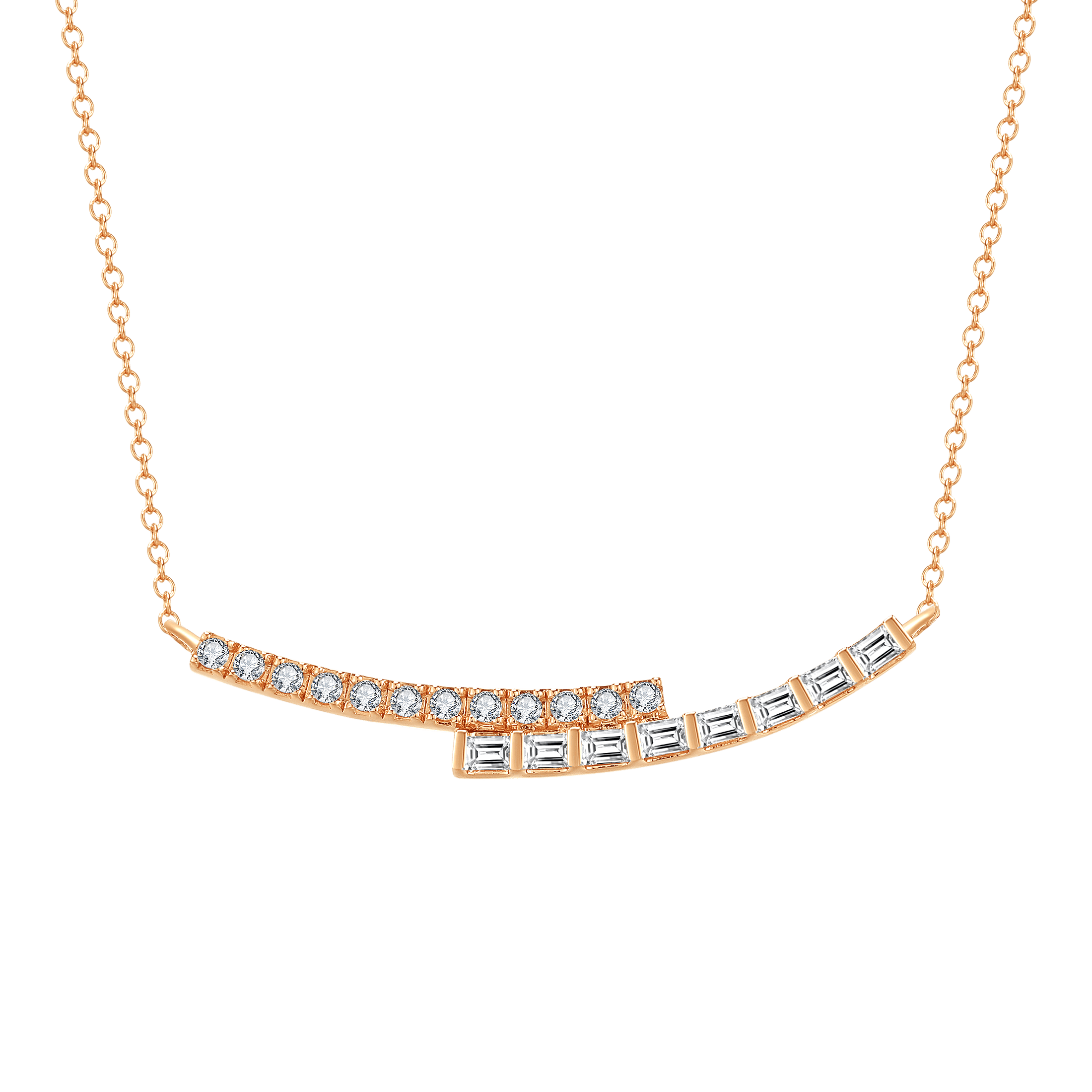 Ballerina princess necklace - Ballerina Princess Cut Diamond Necklace -  The Future Rocks -    1