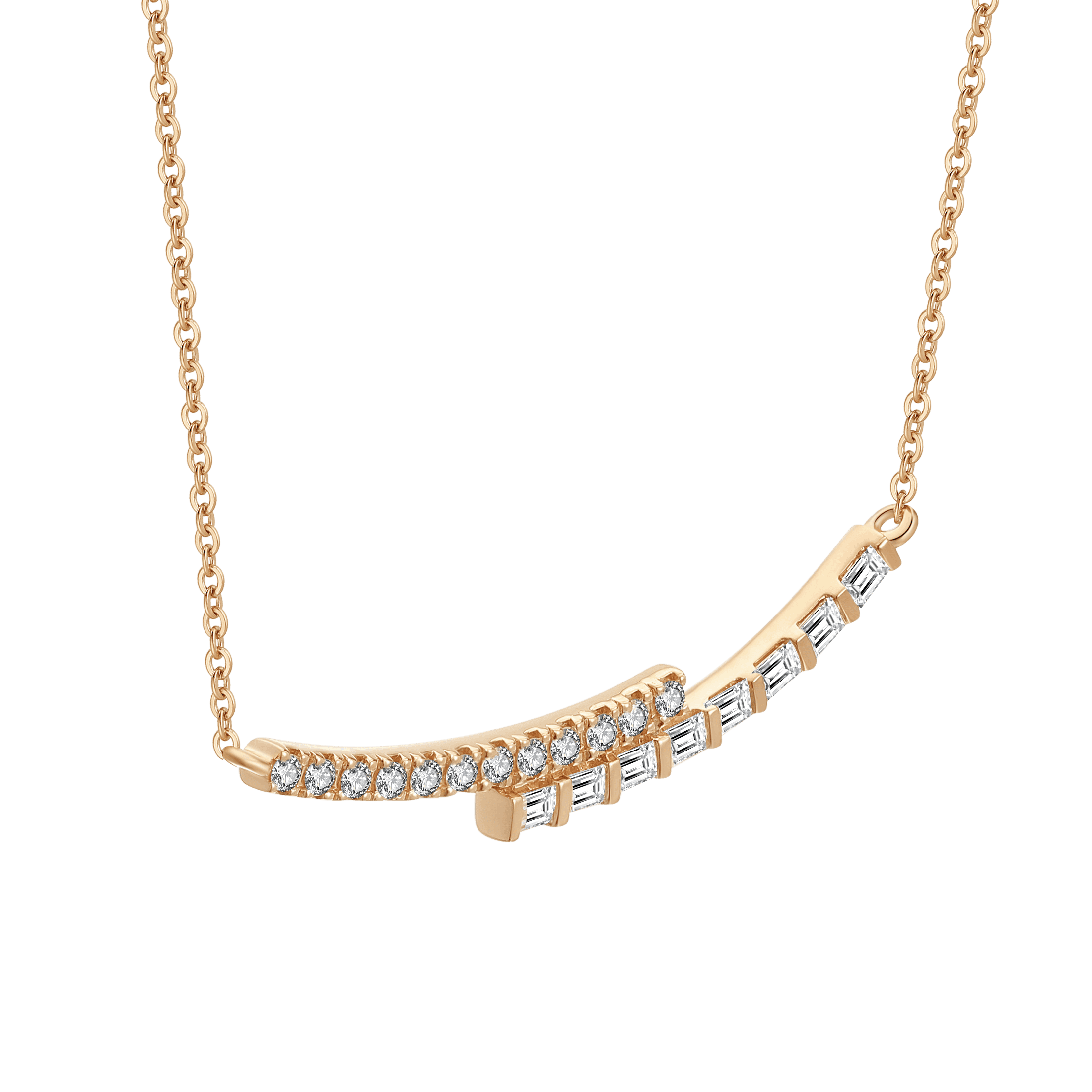 Ballerina princess necklace - Ballerina Princess Cut Diamond Necklace -  The Future Rocks -    5