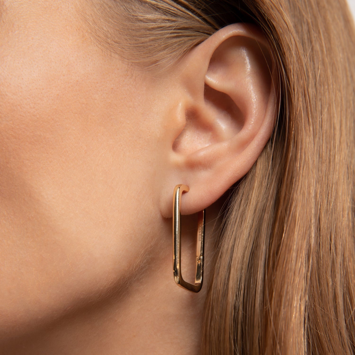 Erato Large Huggies - Erato Large Huggie Earrings -  The Future Rocks -    15