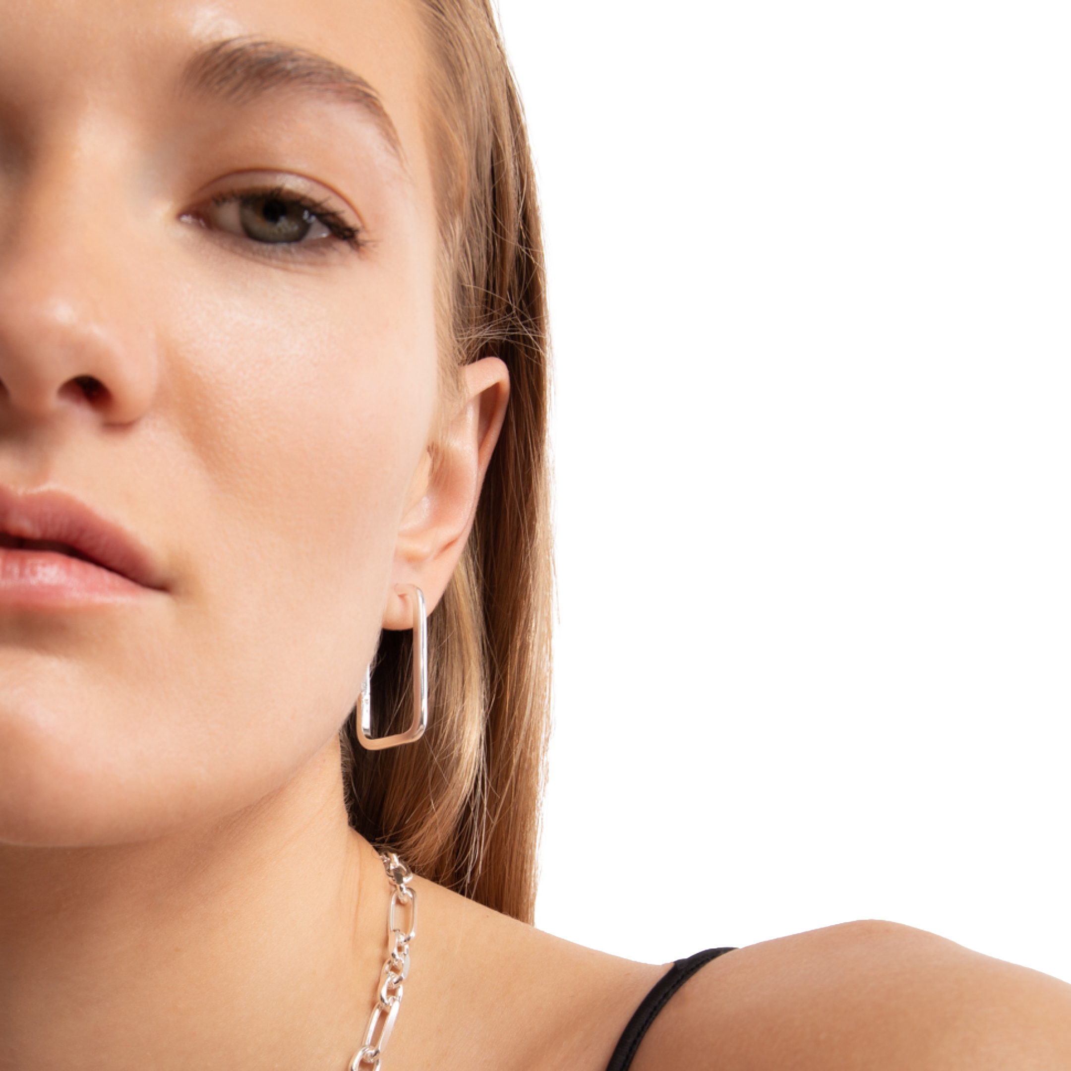 Erato Large Huggies - Erato Large Huggie Earrings -  The Future Rocks -    20