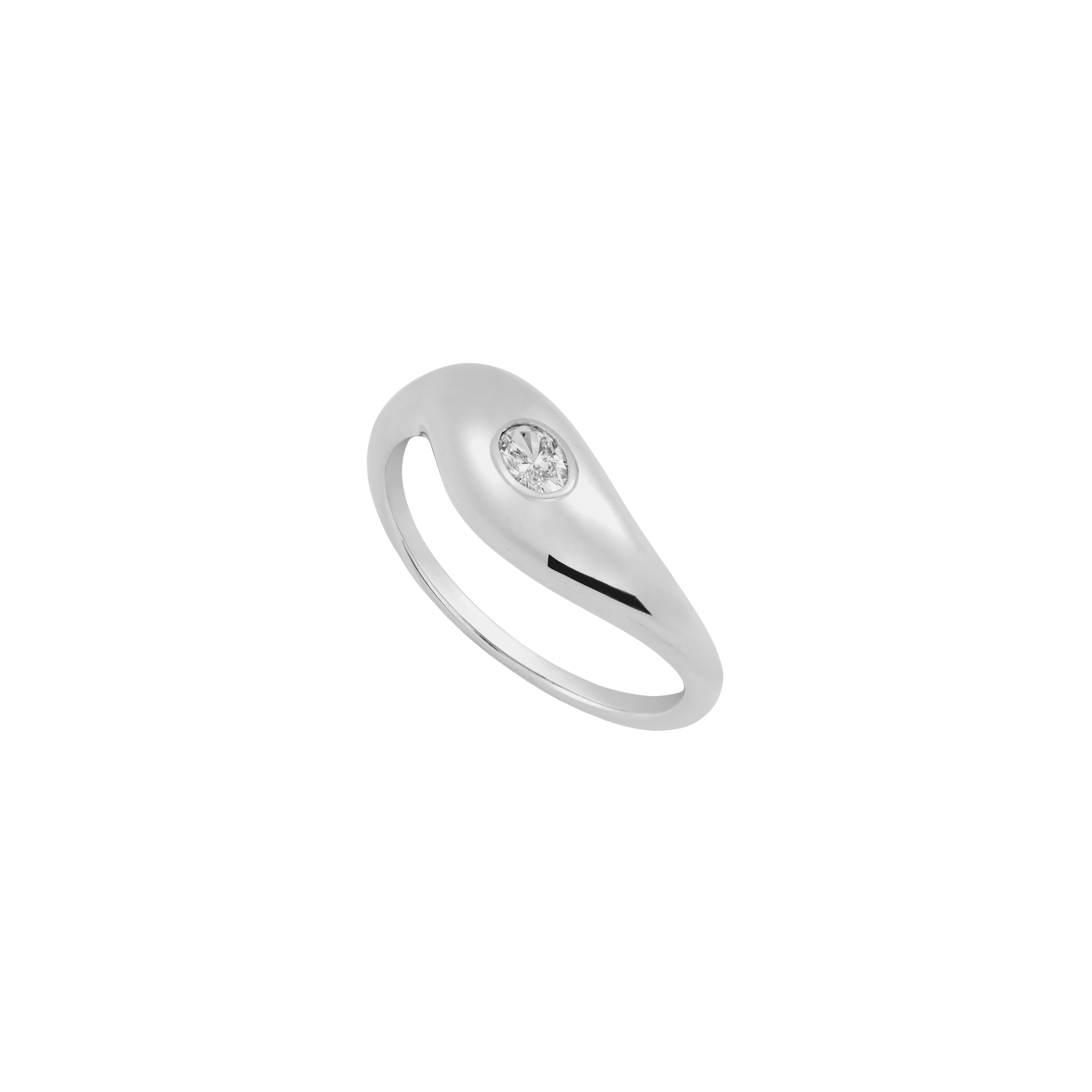 Jupiter ring - 14K Gold Stacking Ring -  The Future Rocks -    4