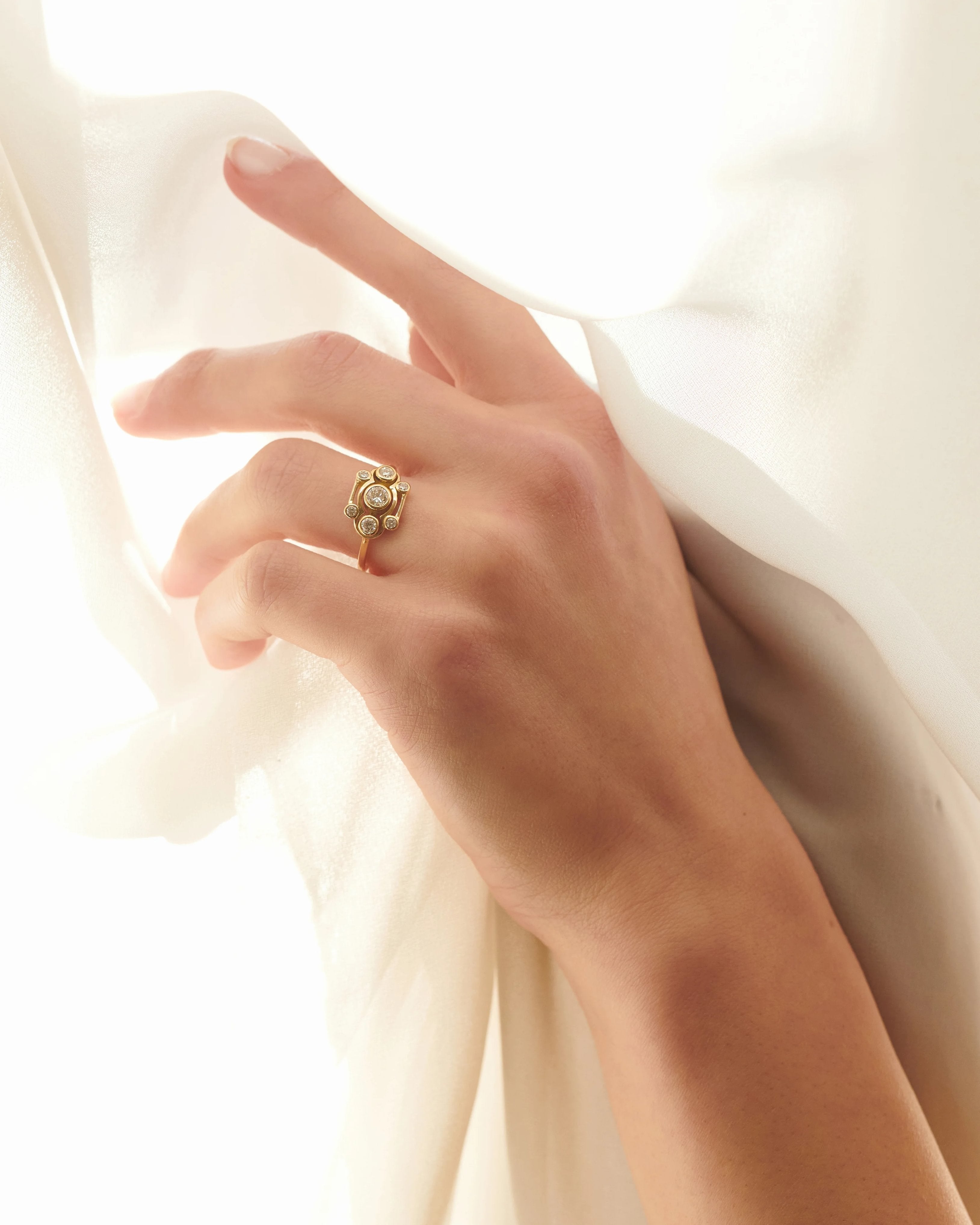 Blossom ring - Blossom Diamond Ring -  The Future Rocks -    6