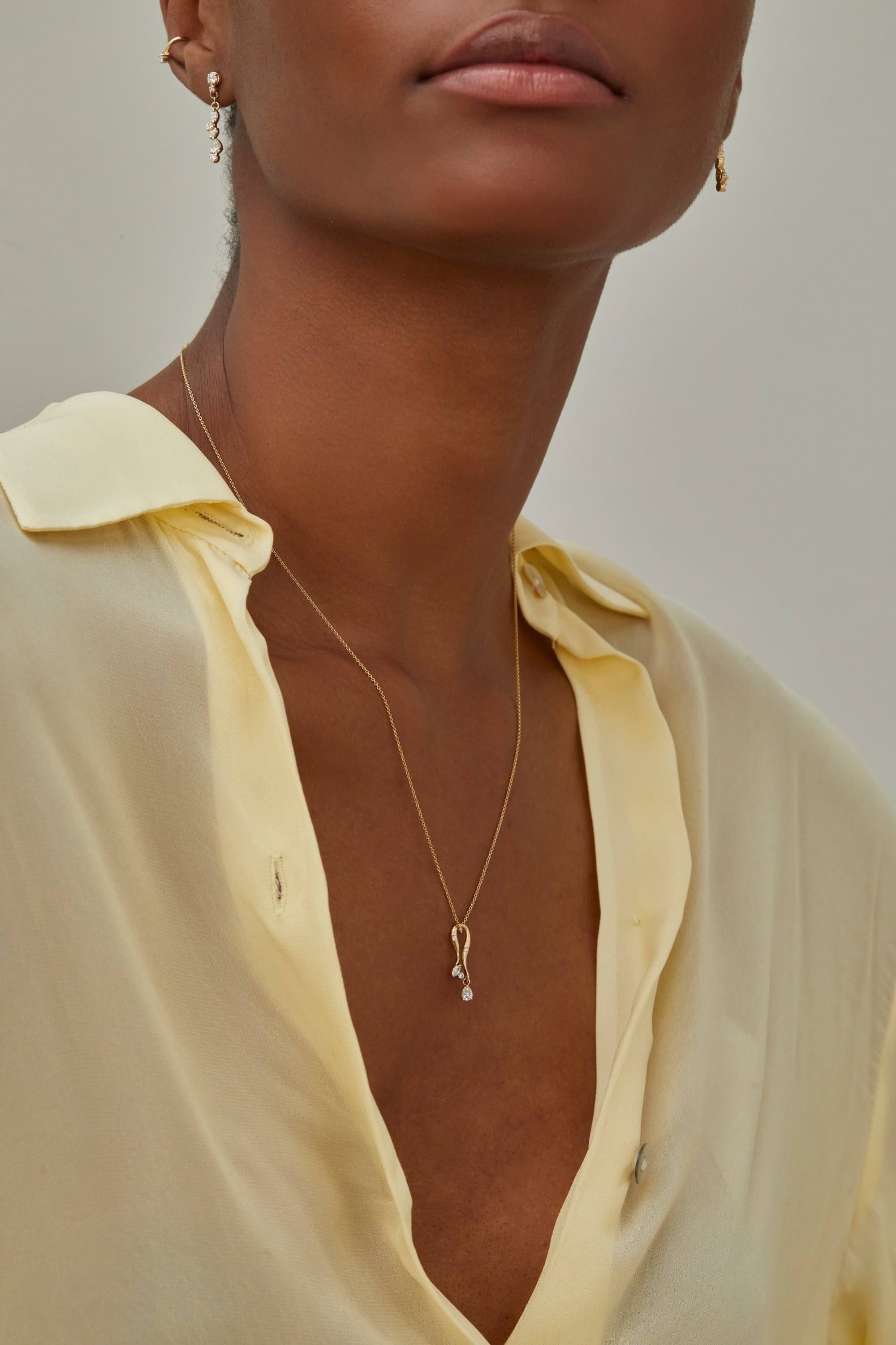  Desejo necklace - Lab-Grown Diamond Desejo Necklace -  The Future Rocks -    2 