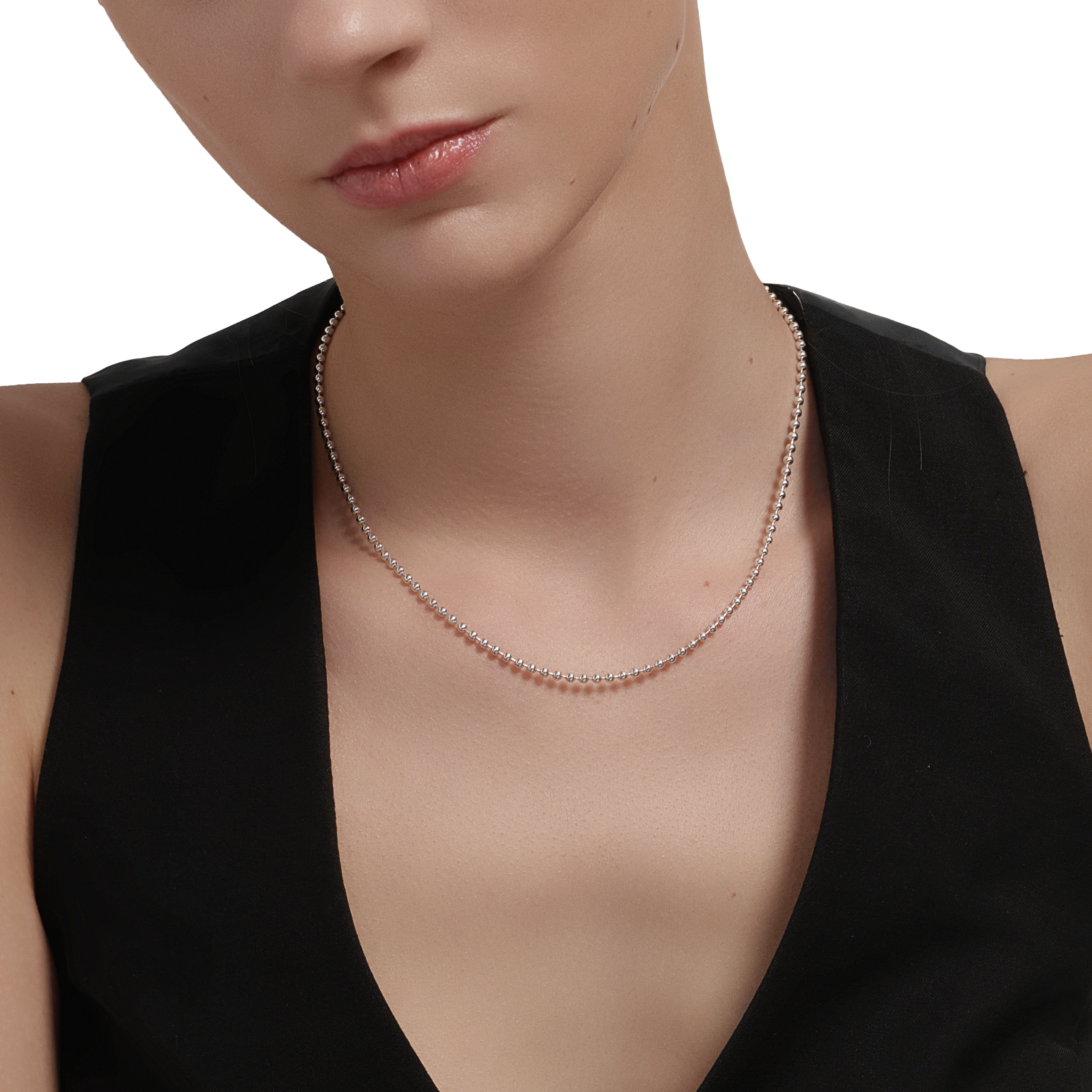 Milkyway ball chain - Gold and Silver Ball Chain Necklace -  The Future Rocks -    3