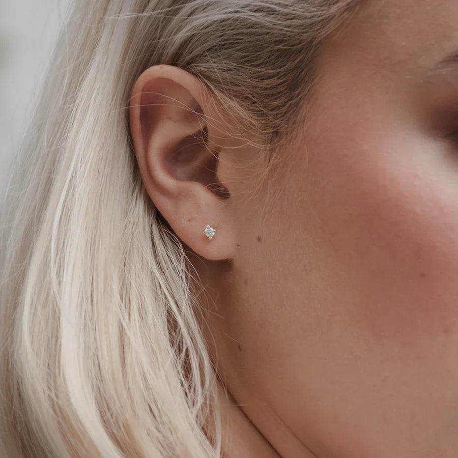  ReMind earrings - ReMind Lab-Grown Diamond Stud Earrings -  The Future Rocks -    3 