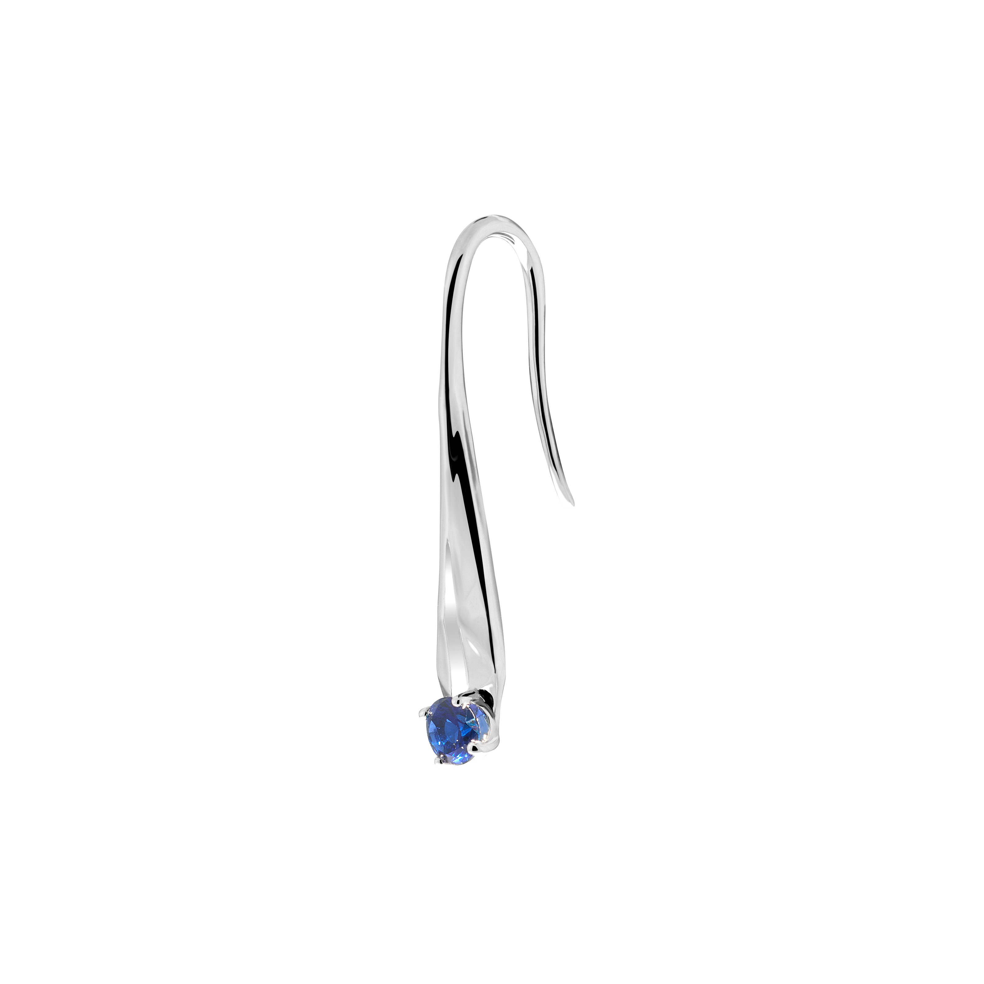  Meteor blue sapphire earrings - Meteor Blue Sapphire Earrings -  The Future Rocks -    3 