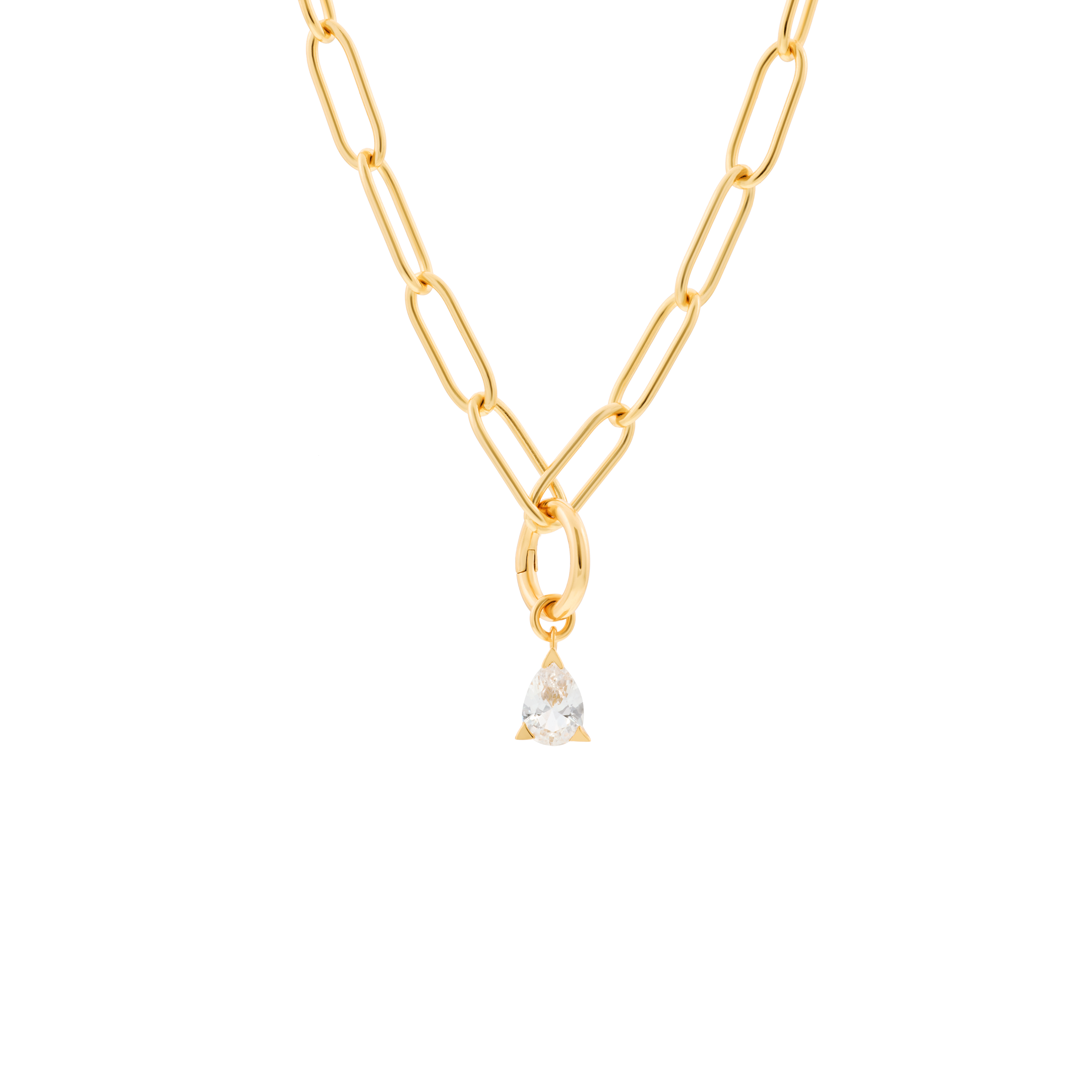Phoebe necklace with 1 charm