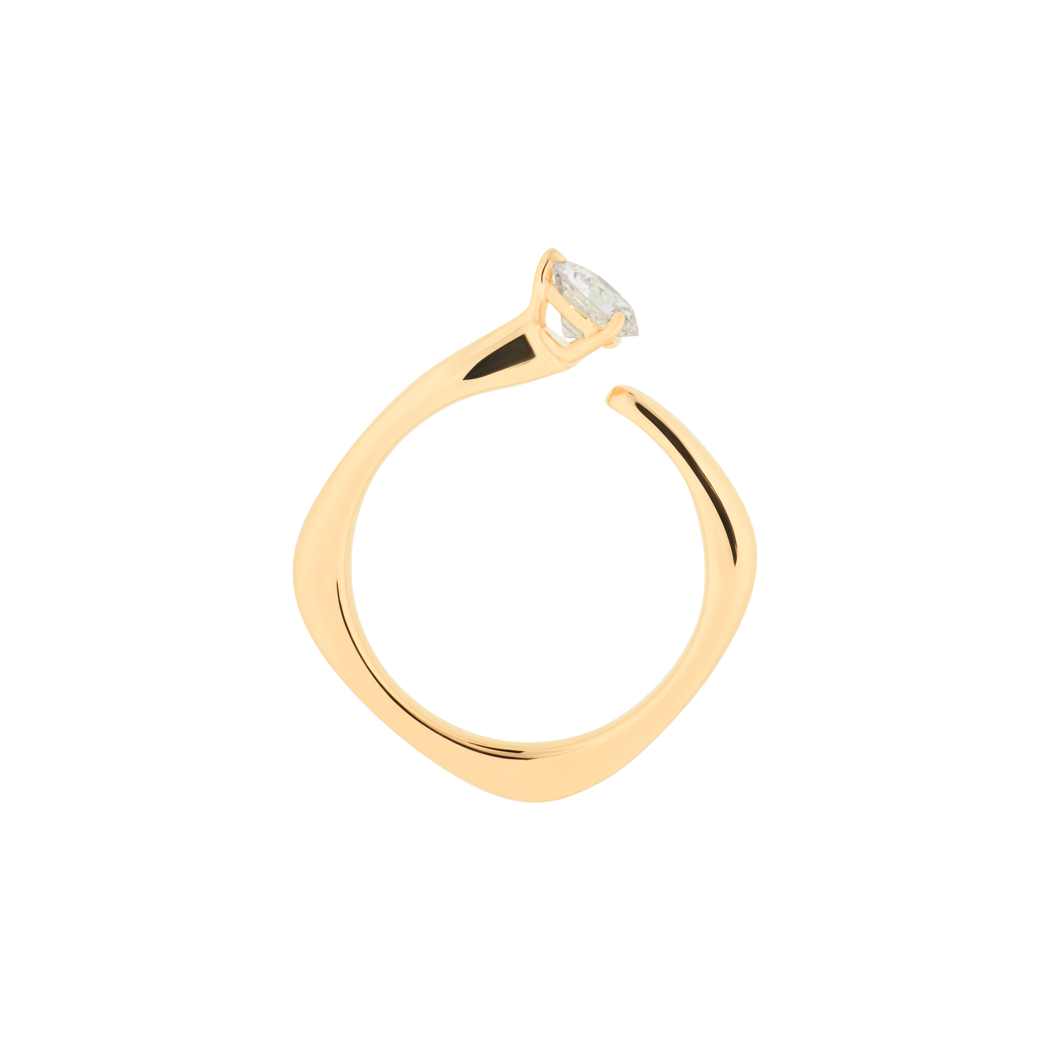  Essence ring - The Future Rocks x Lightbox Essence Diamond Open Ring -  The Future Rocks -    7 