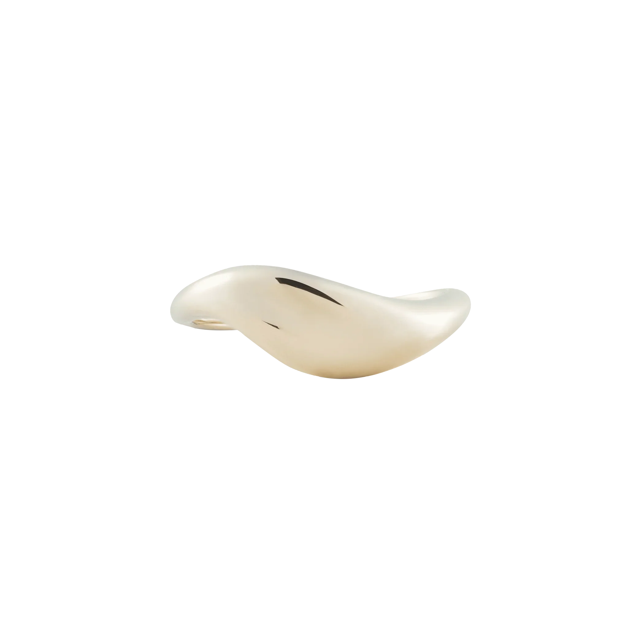  Saturn ring - 14K Solid Gold Ring -  The Future Rocks -    10 