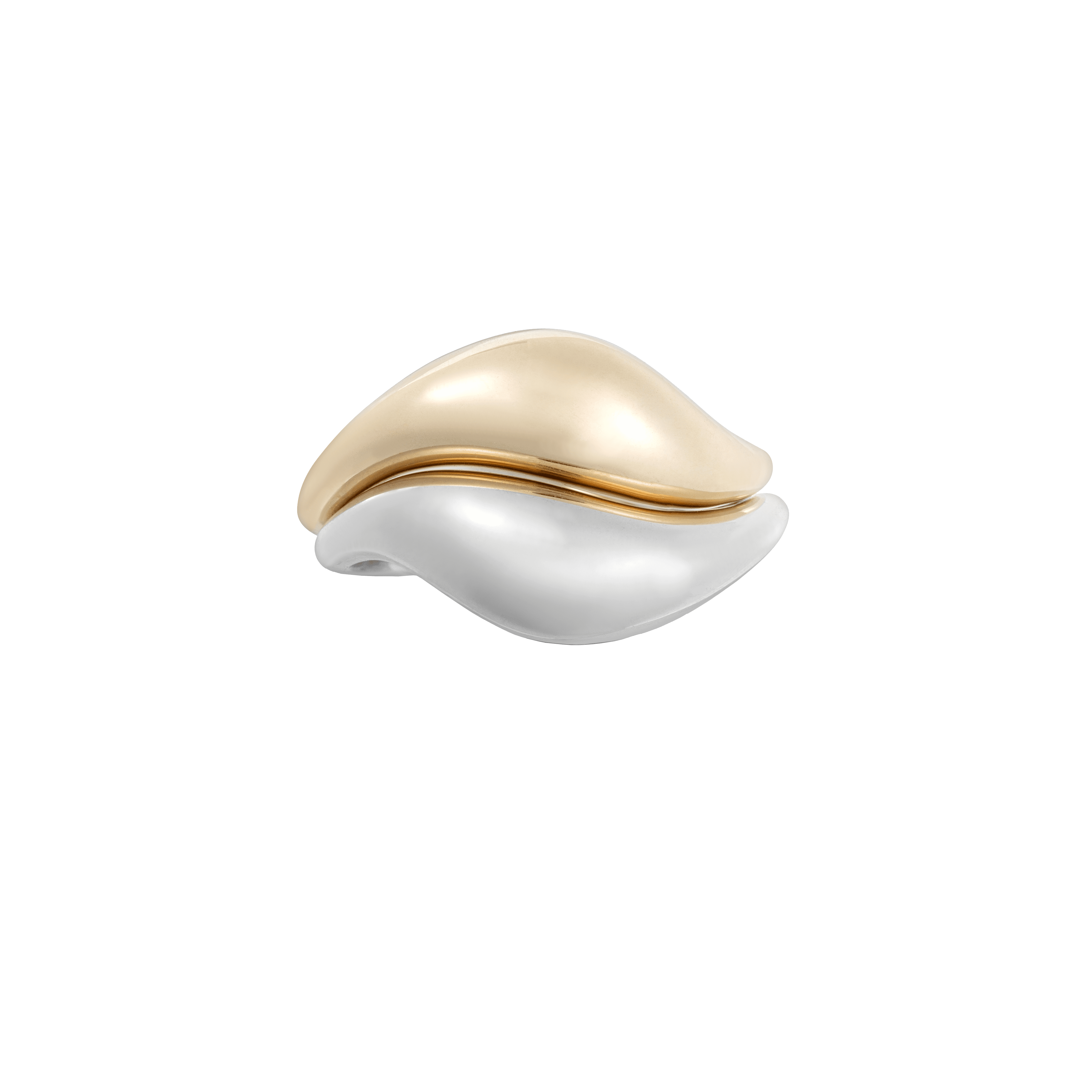  Saturn ring - 14K Solid Gold Ring -  The Future Rocks -    1 