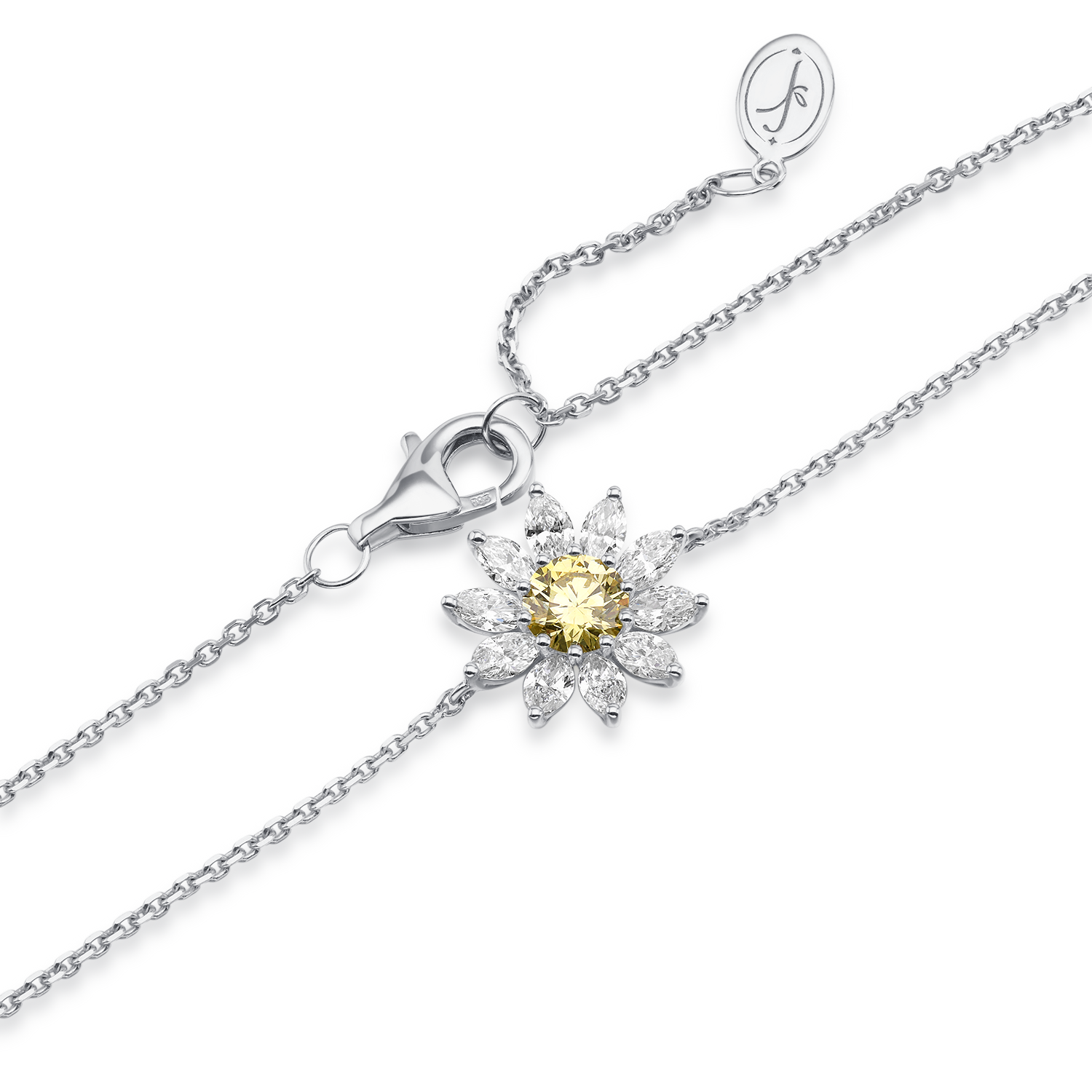 Sunlit daisies bracelet - Sunlit Daisies Diamond Bracelet -  The Future Rocks -    2 