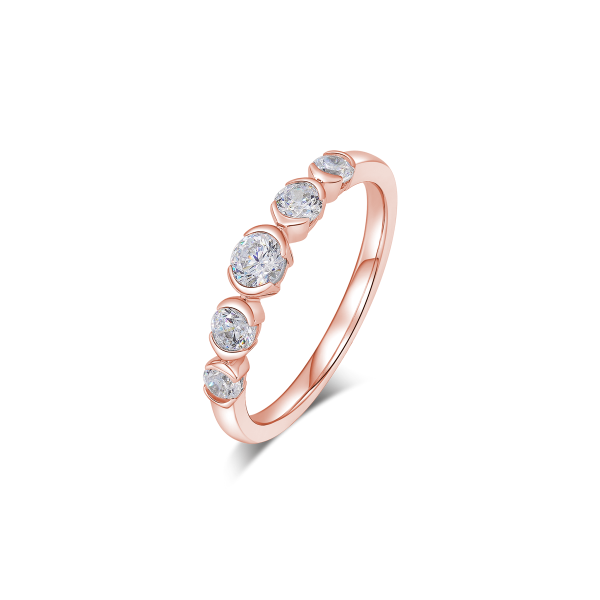  Guardian heart whisper silver ring - Guardian heart whisper silver ring -  The Future Rocks -    8 