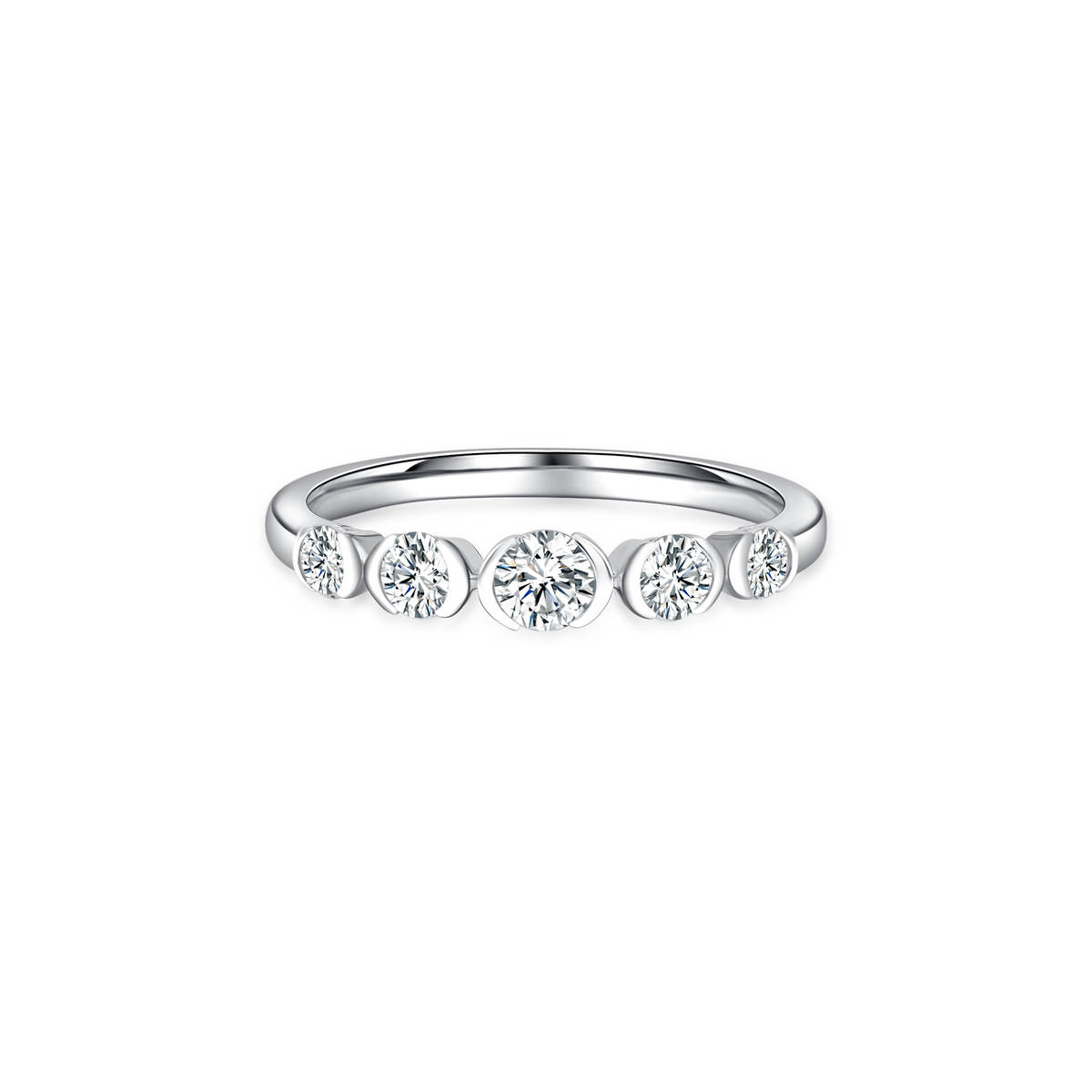  Guardian heart whisper silver ring - Guardian heart whisper silver ring -  The Future Rocks -    1 