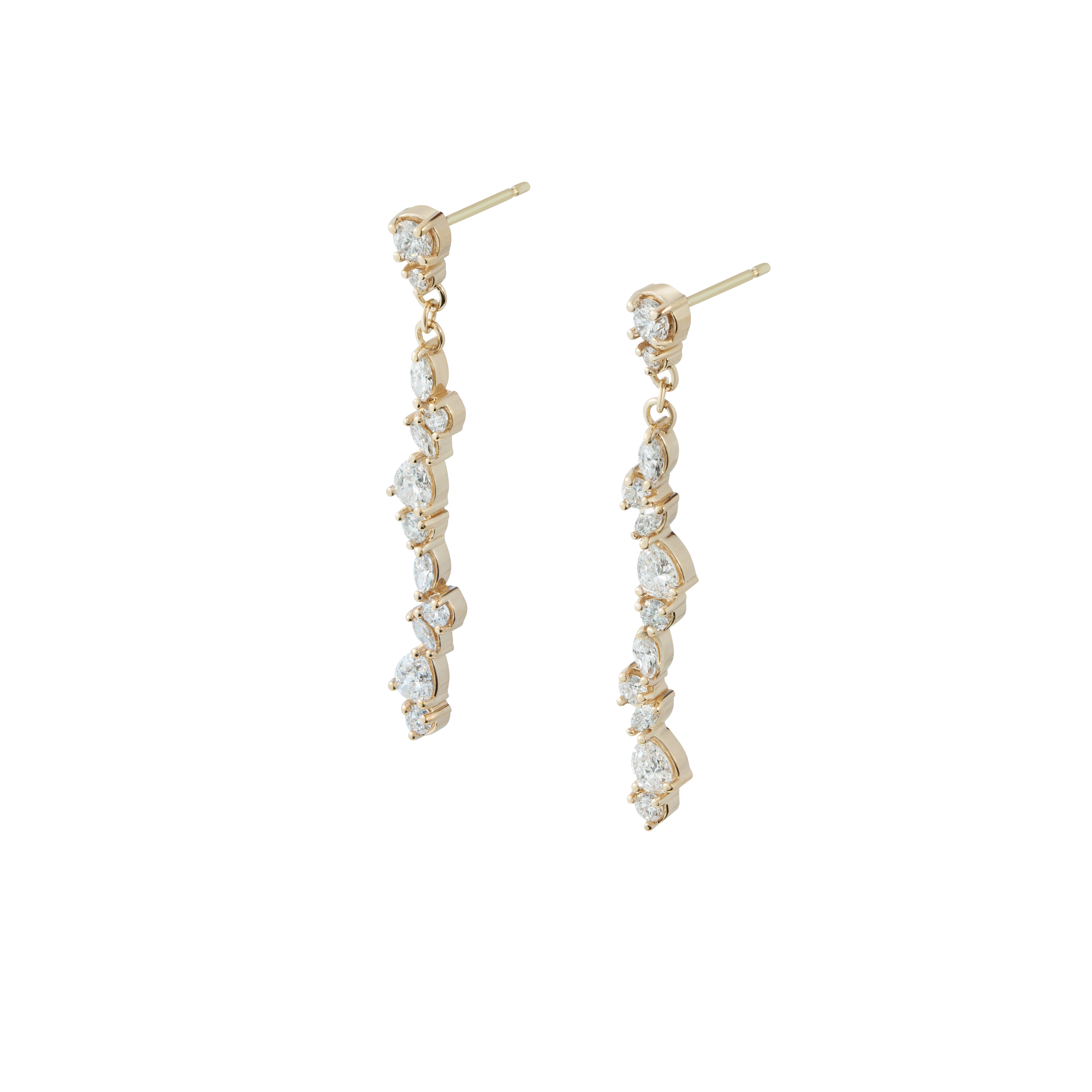  Tempest earrings - Lab-Grown Diamond Tempest Earrings -  The Future Rocks -    3 