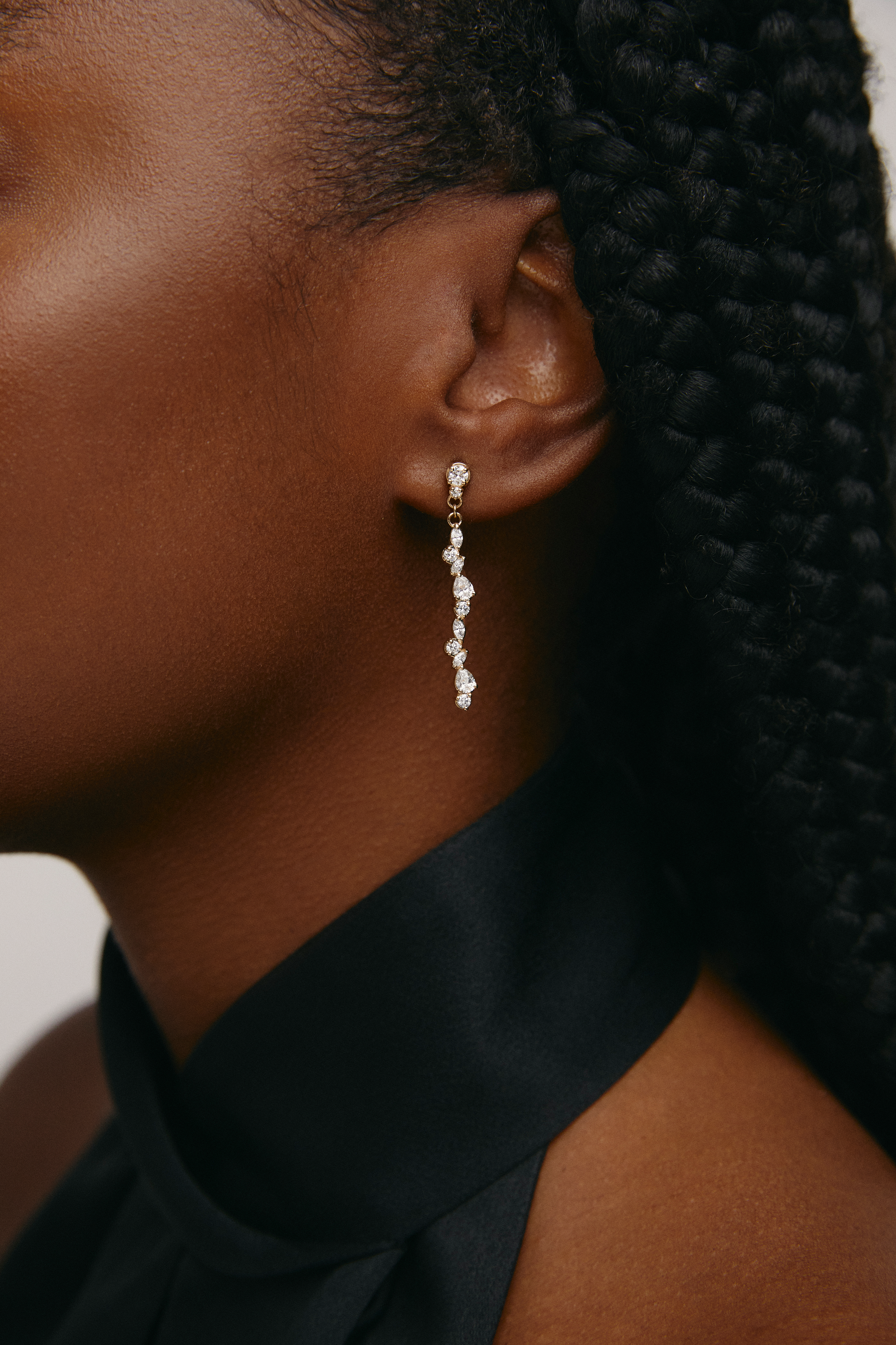  Tempest earrings - Lab-Grown Diamond Tempest Earrings -  The Future Rocks -    2 