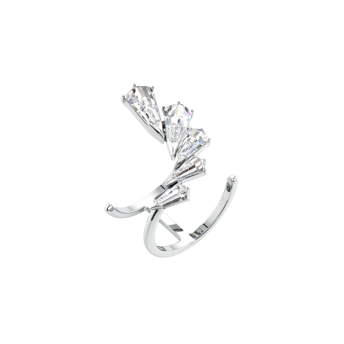 Phoenix wing burst ring - Phoenix Wing Burst Diamond Ring -  The Future Rocks -    3
