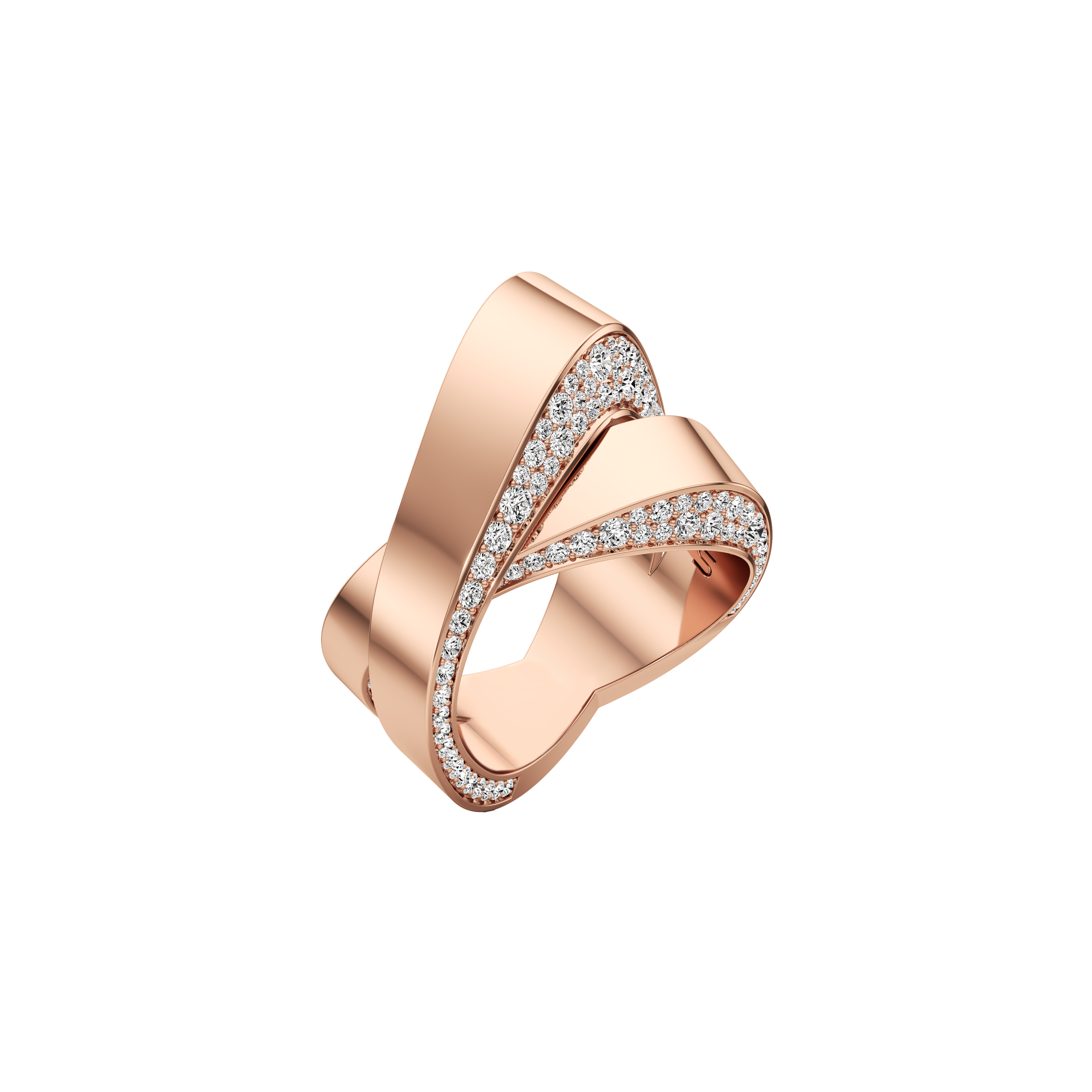 Infinite pavé ring - Infinite Pavé Diamond Ring -  The Future Rocks -    7