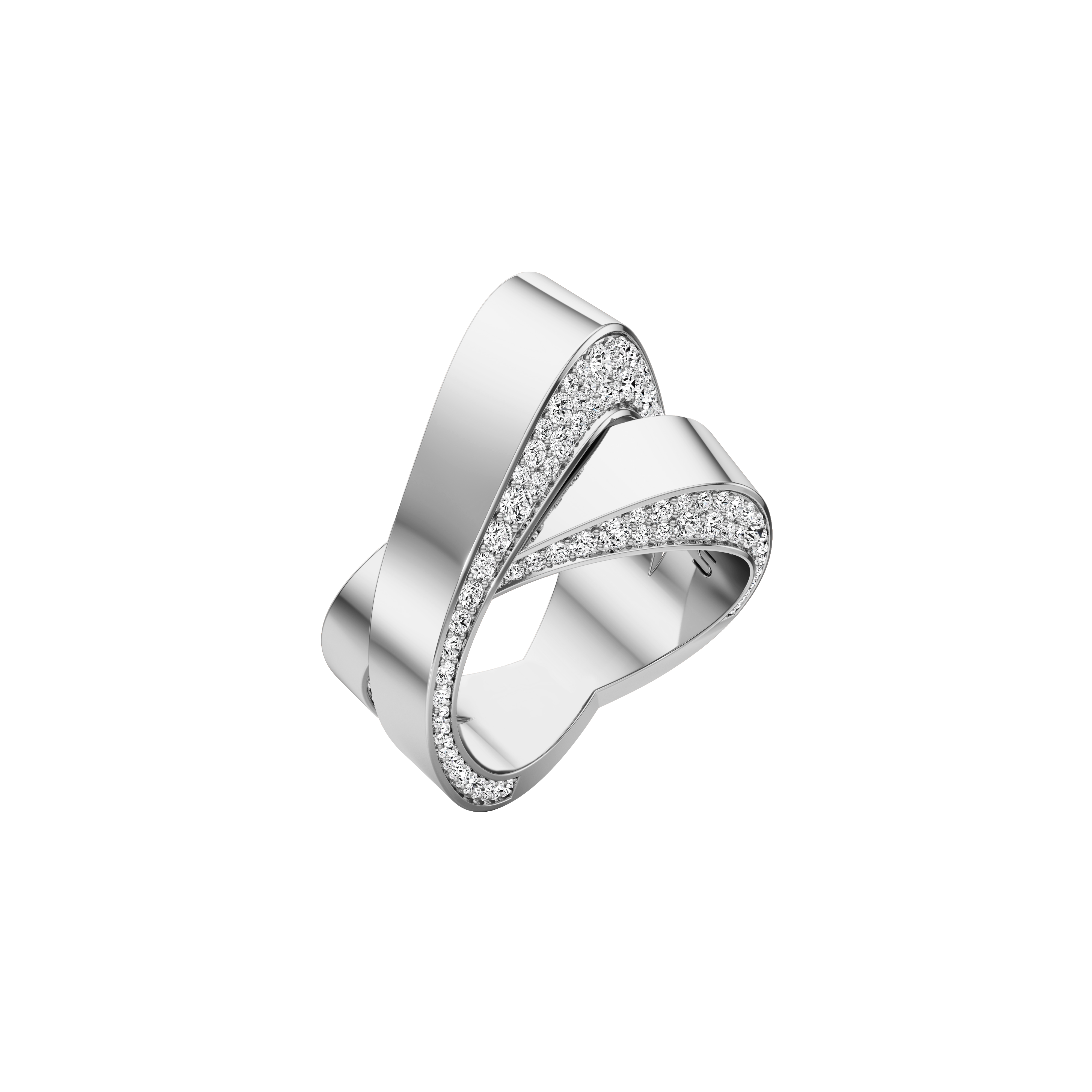 Infinite pavé ring - Infinite Pavé Diamond Ring -  The Future Rocks -    4