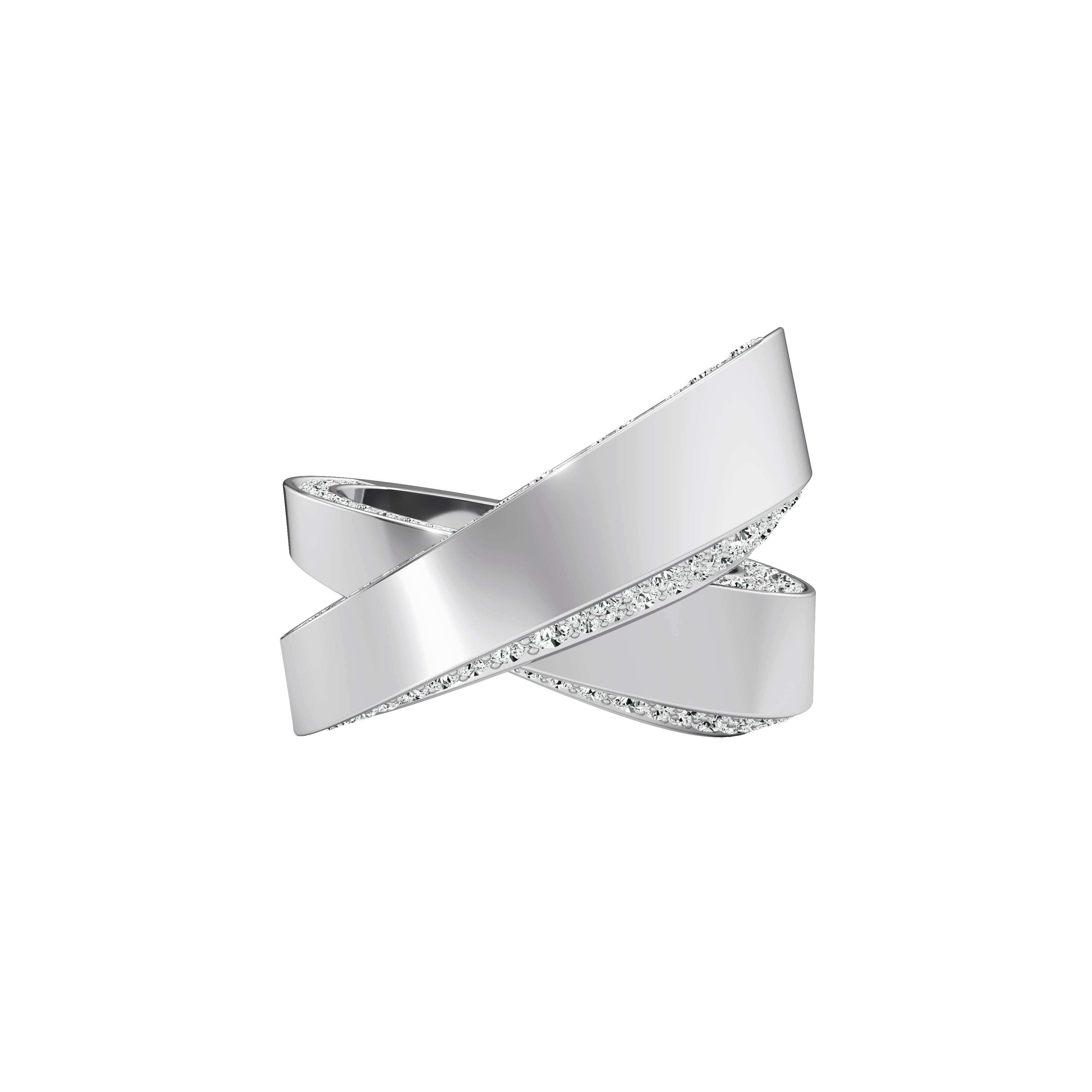 Infinite pavé ring - Infinite Pavé Diamond Ring -  The Future Rocks -    5