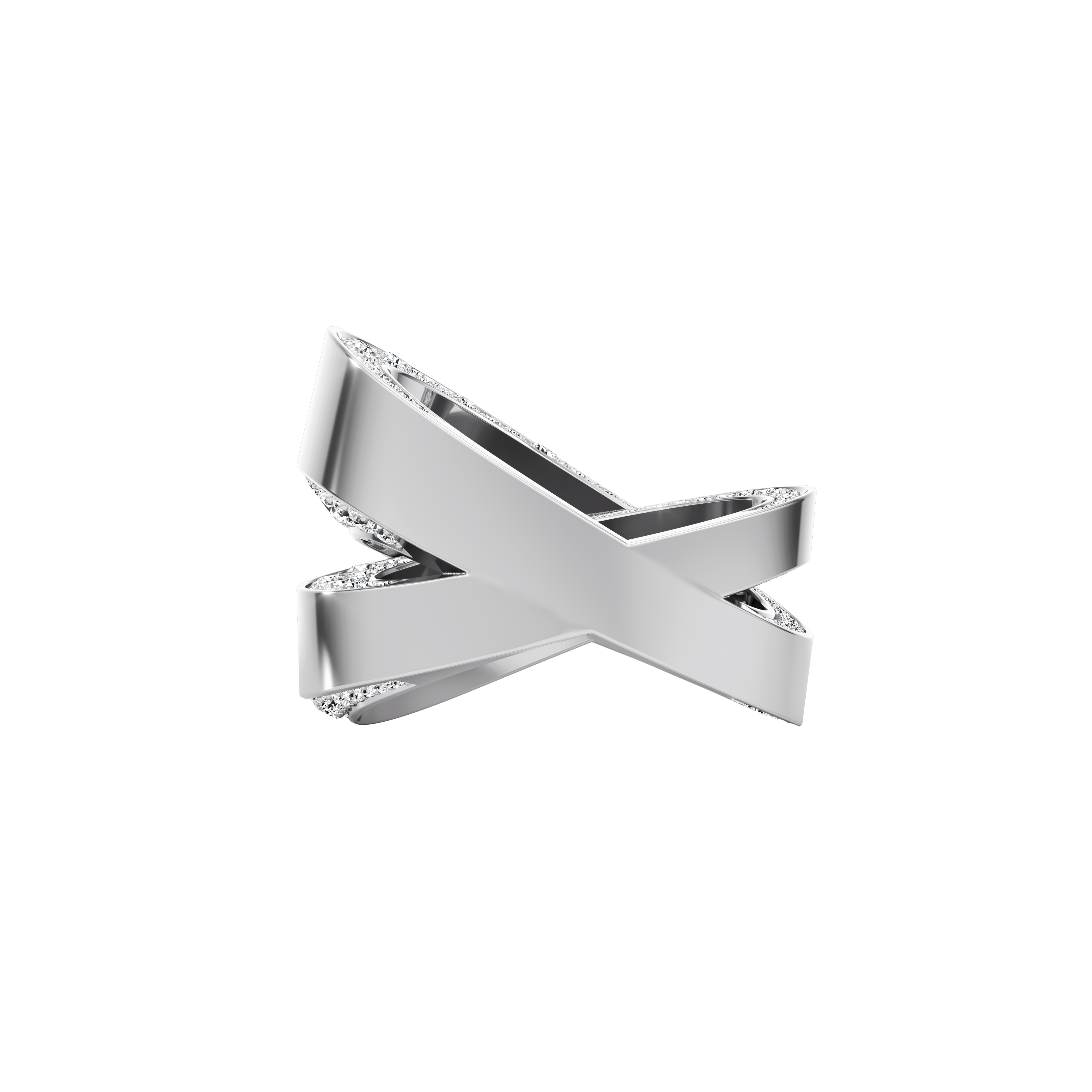  Infinite pavé ring - Infinite Pavé Diamond Ring -  The Future Rocks -    6 