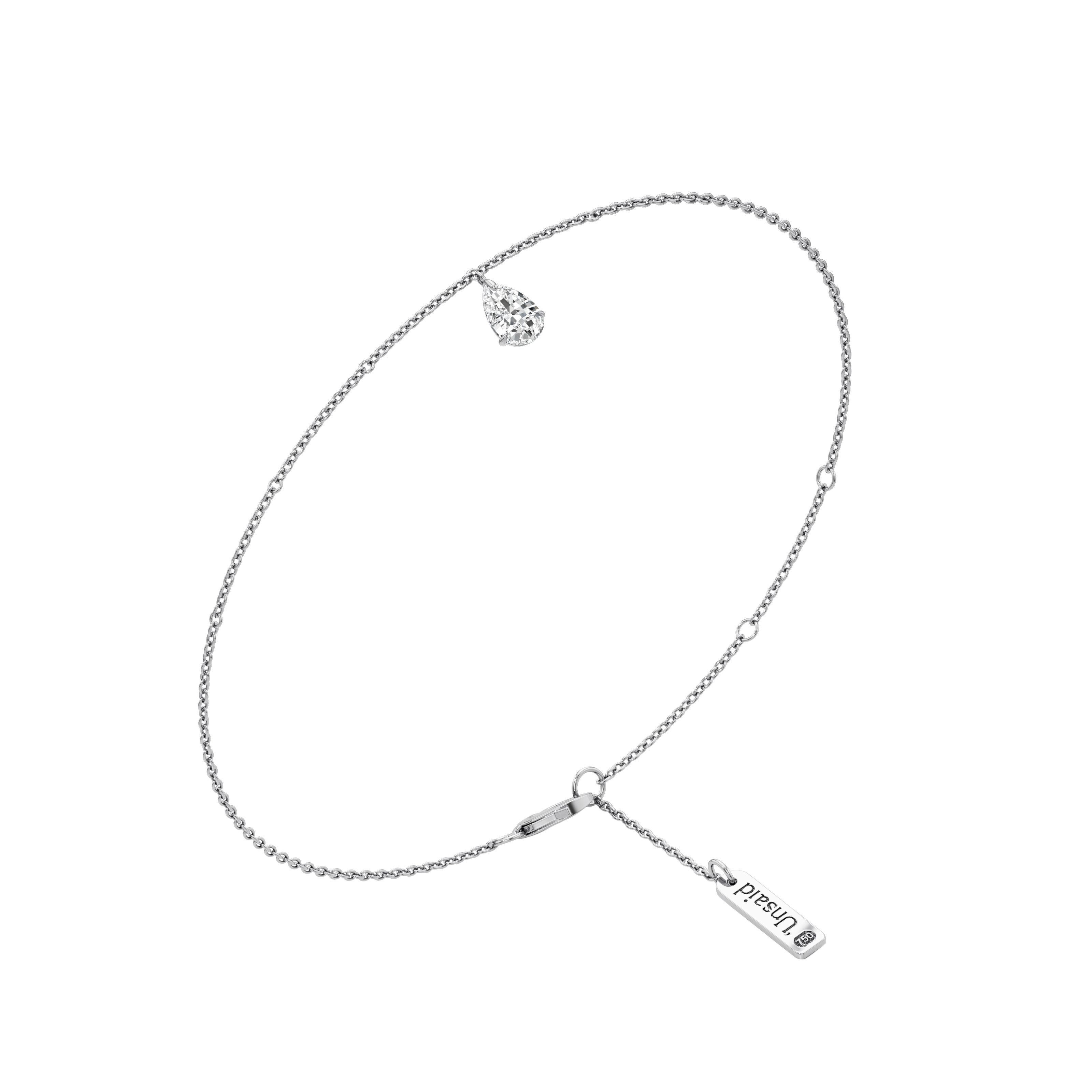  Tear drop diamond bracelet - Tear Drop Diamond Bracelet -  The Future Rocks -    4 